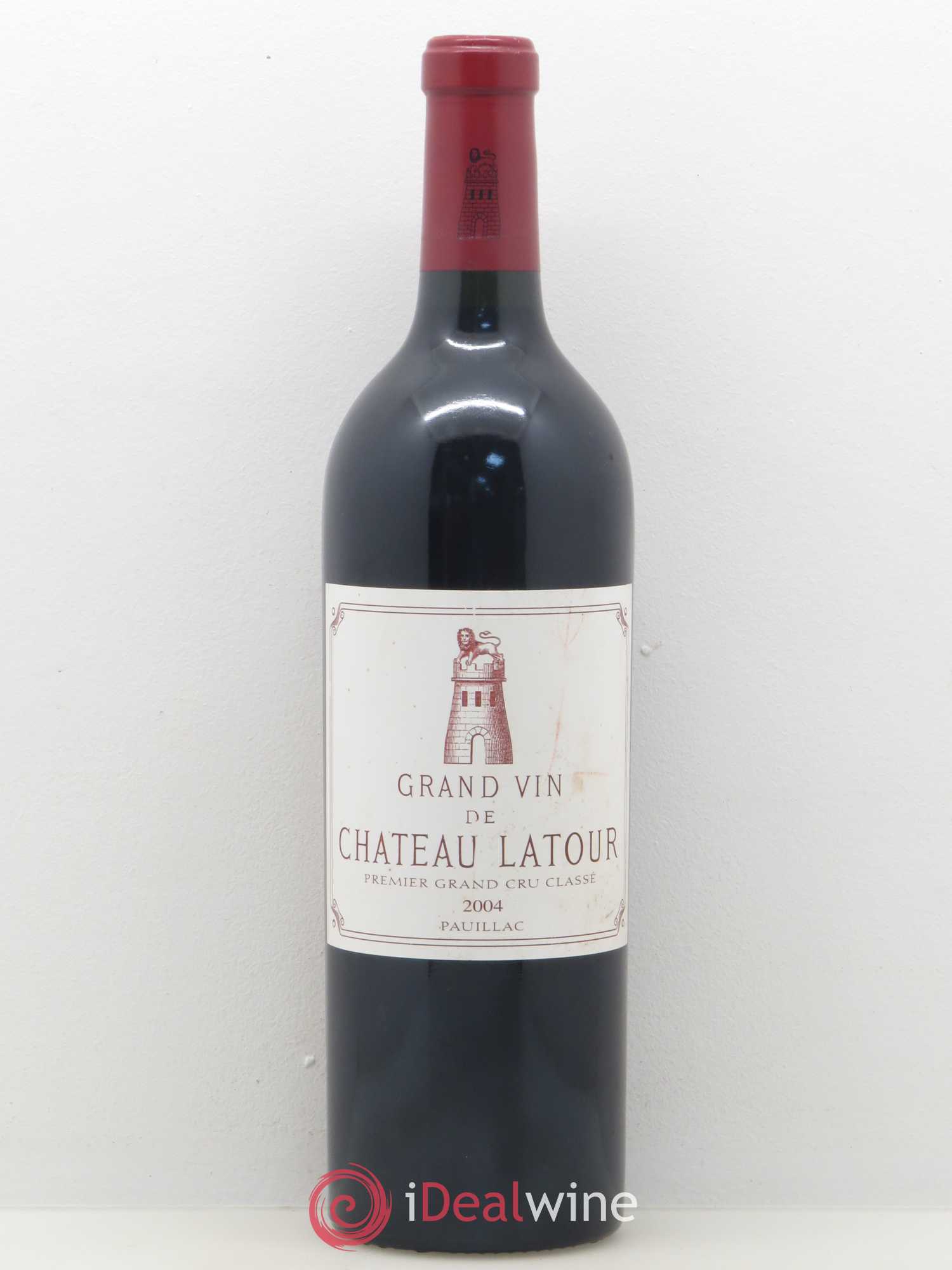 Château Latour 1er Grand Cru Classé 2004 - Lot de 1 bouteille - 0