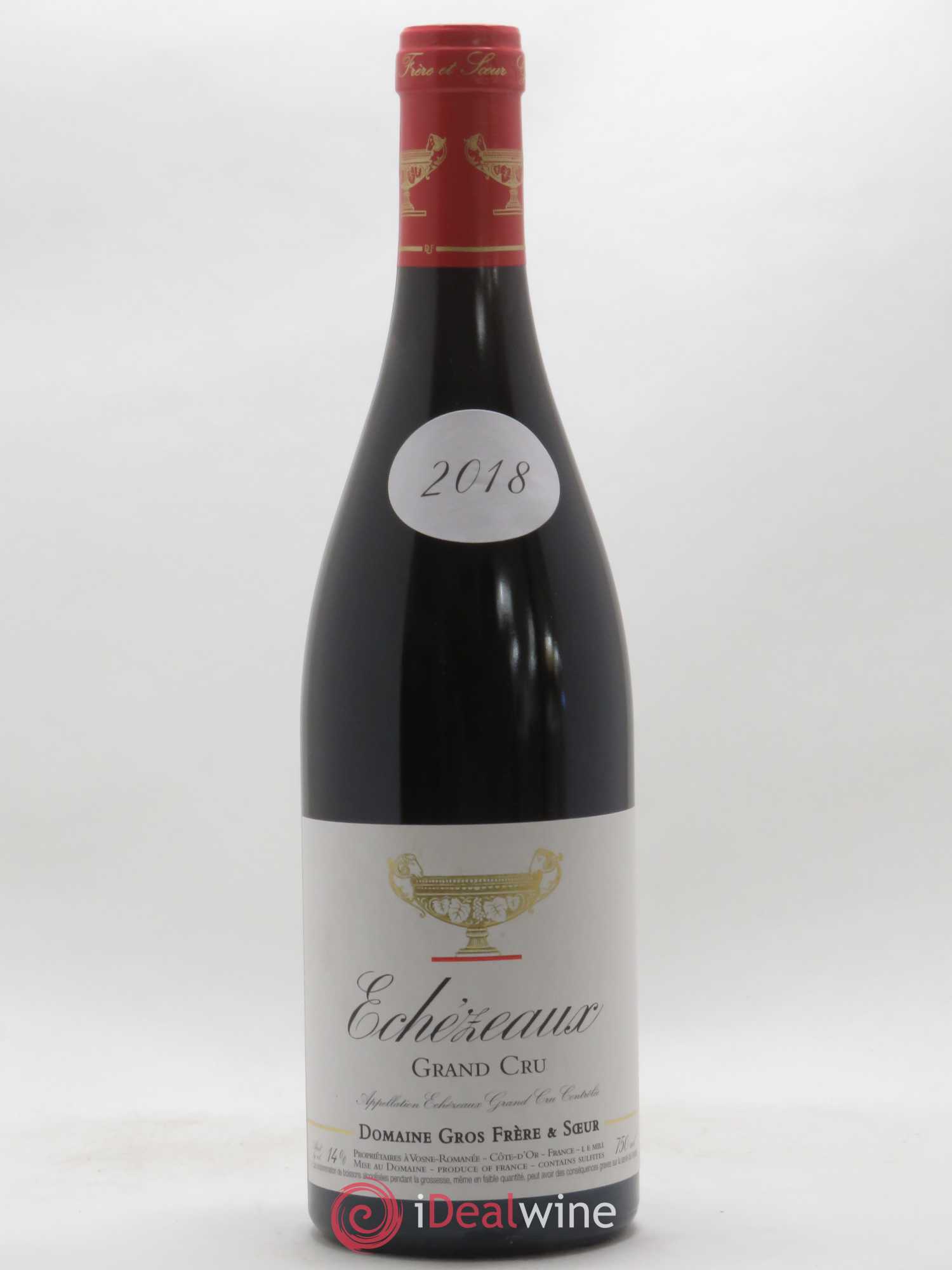 Echezeaux Grand Cru Gros Frère & Soeur 2018 - Lot de 1 bouteille - 0
