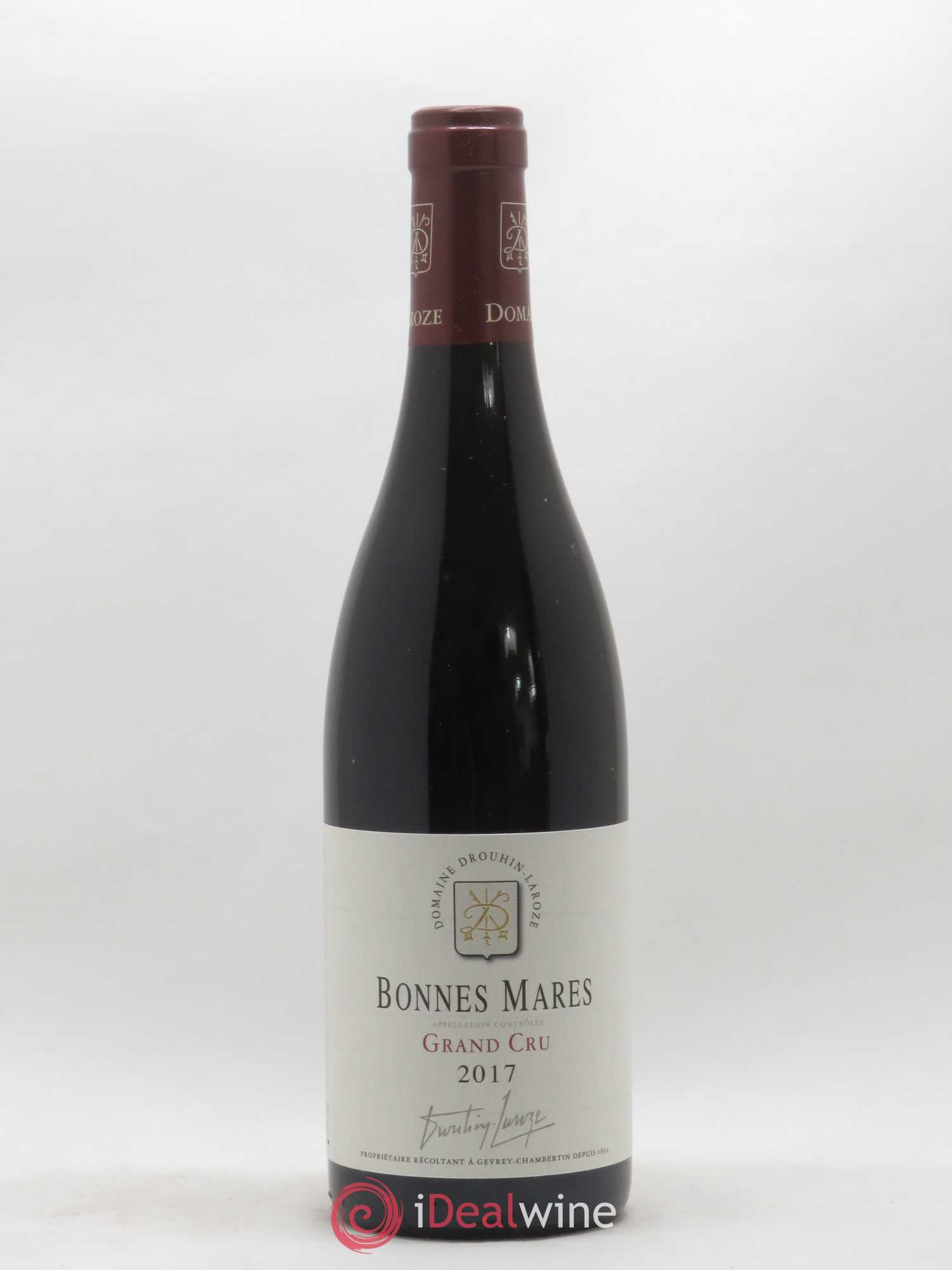 Bonnes-Mares Grand Cru Domaine Drouhin-Laroze 2017 - Lot de 1 bouteille - 0