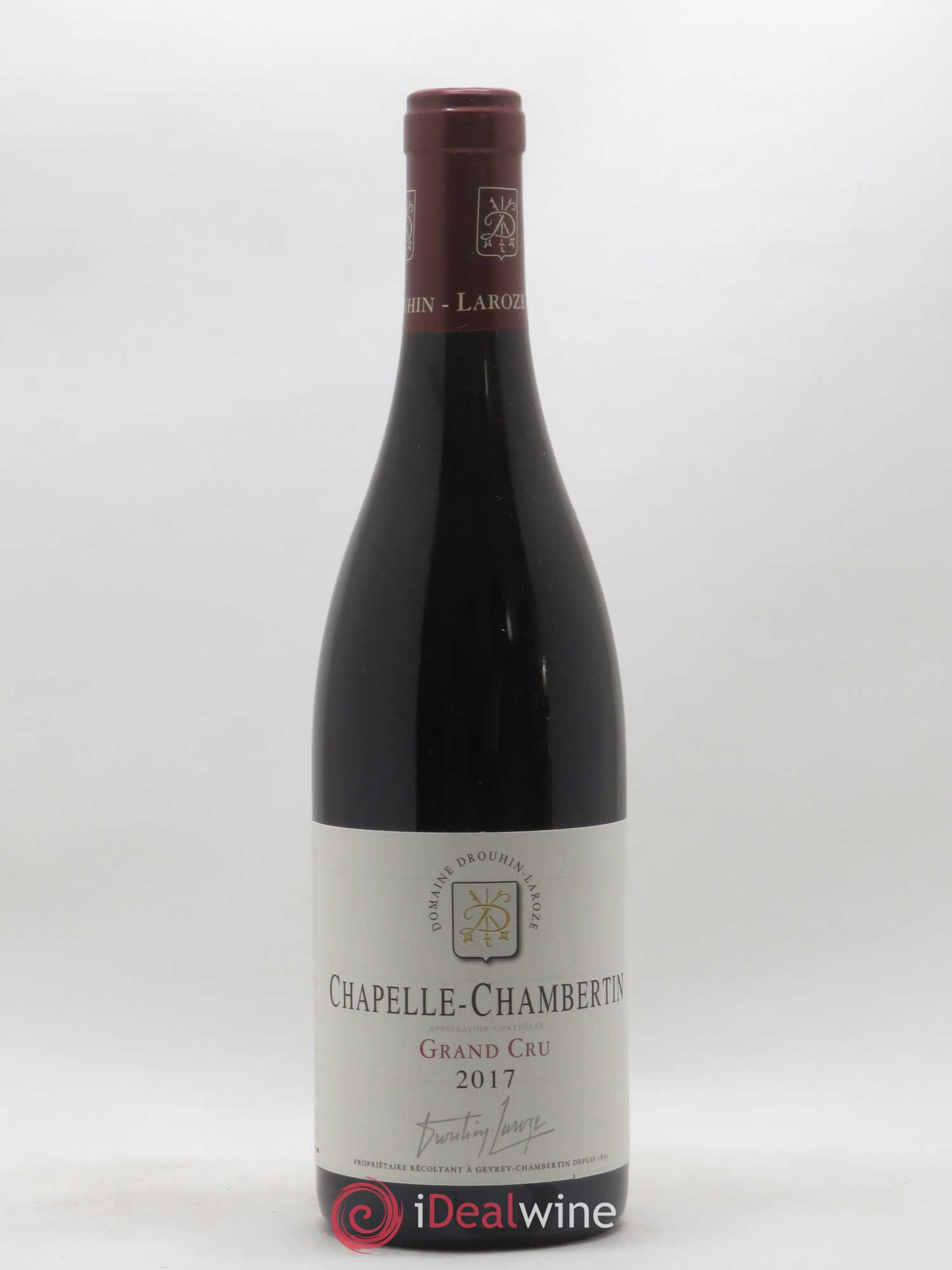 Chapelle-Chambertin Grand Cru Domaine Drouhin-Laroze 2017 - Lot de 1 bouteille - 0