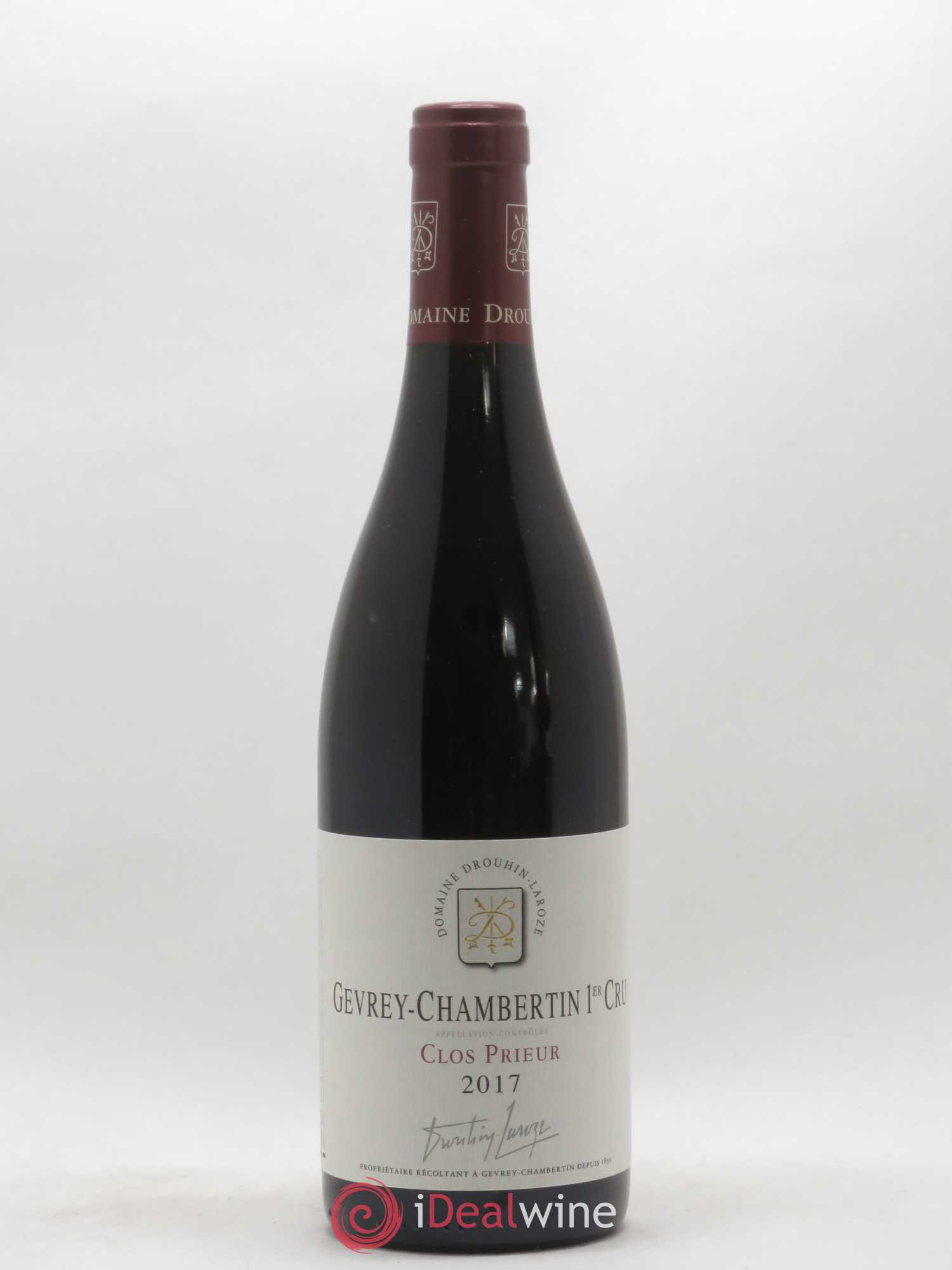 Gevrey-Chambertin 1er Cru Clos Prieur Domaine Drouhin-Laroze 2017 - Lot de 1 bouteille - 0