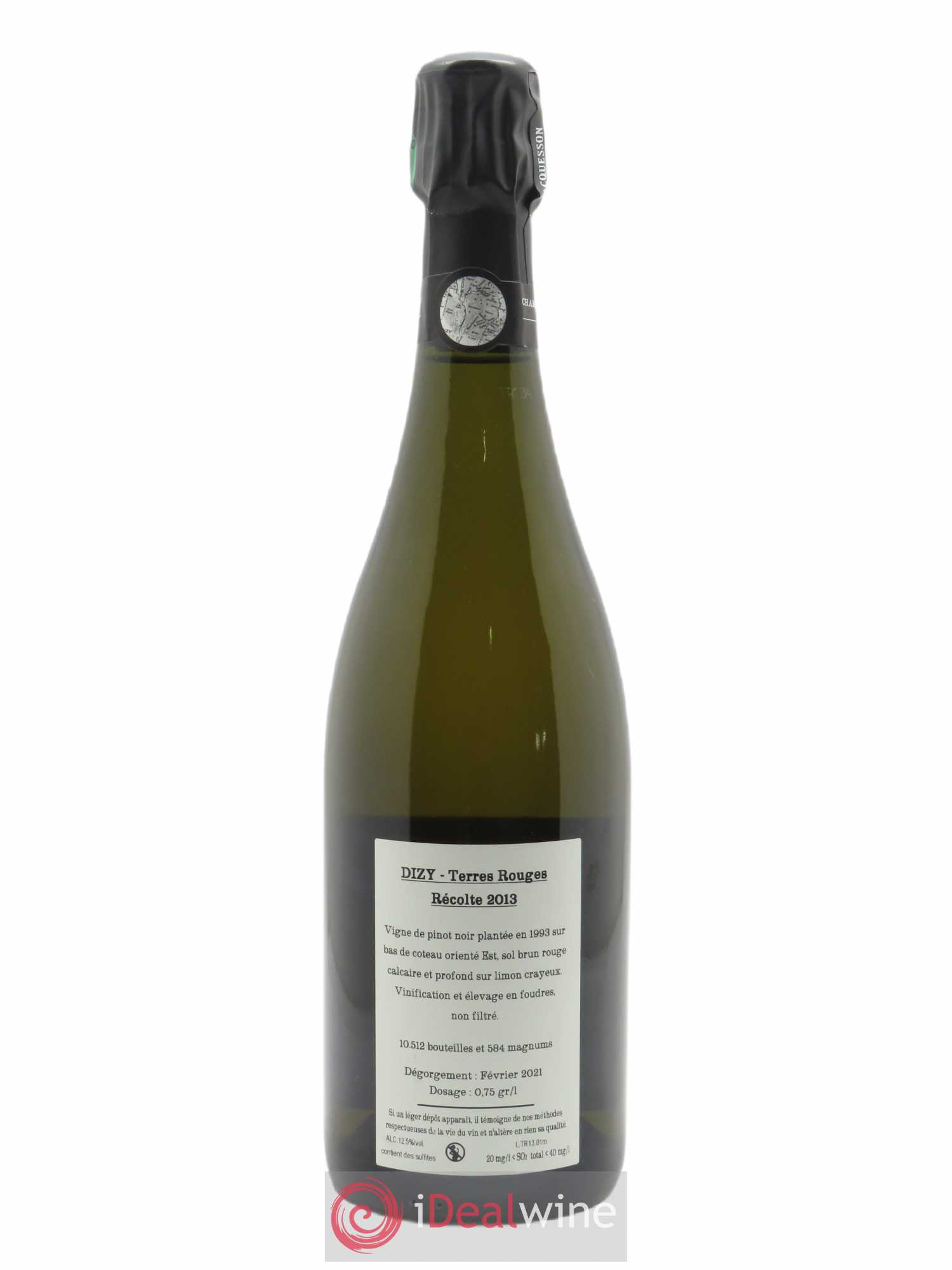 Dizy Terres Rouges Extra-Brut Jacquesson 2013 - Lotto di 1 bottiglia - 1
