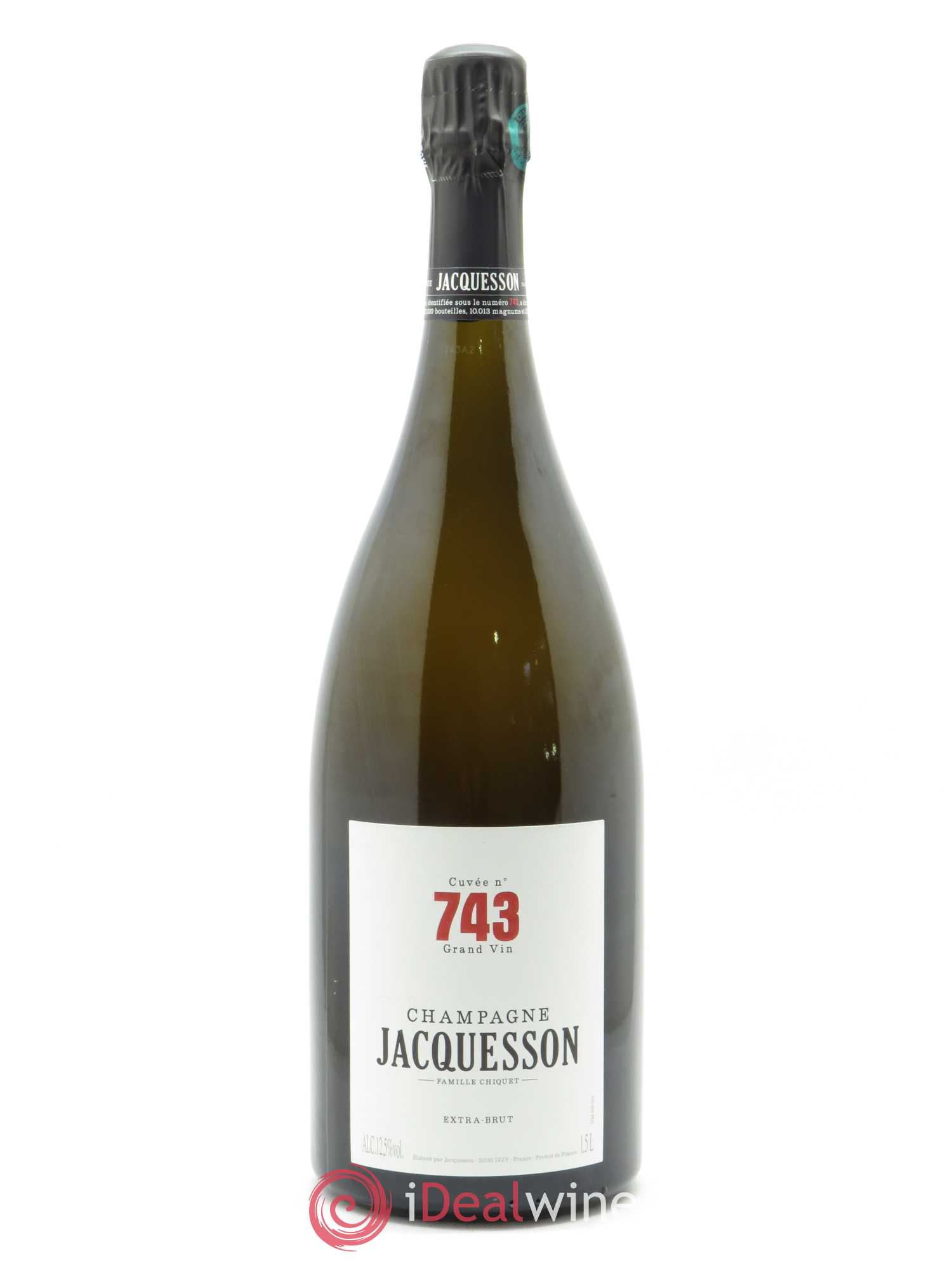 Cuvée 743 Extra-Brut Jacquesson - Lot de 1 magnum - 0
