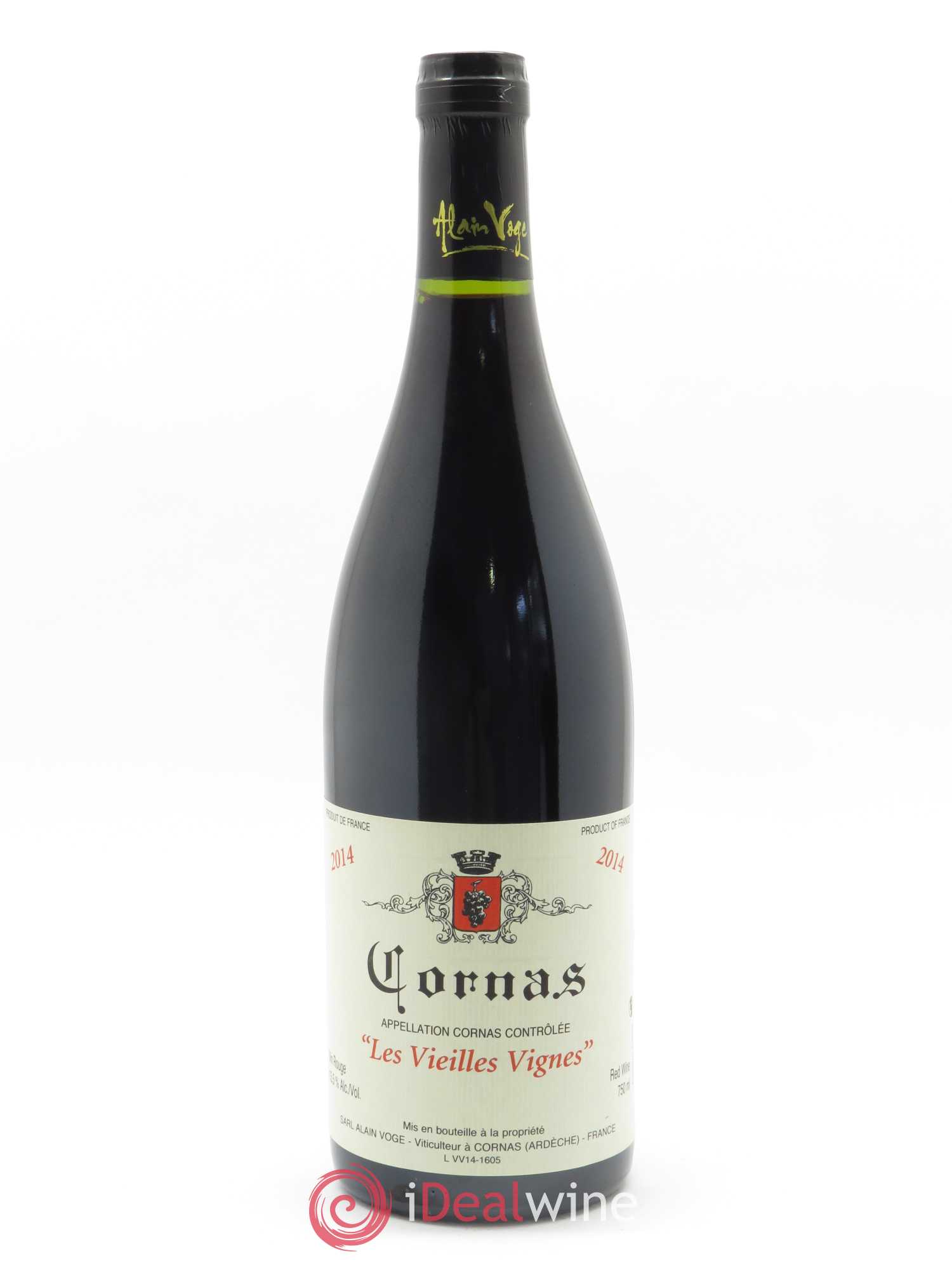 Cornas Les Vieilles Vignes Alain Voge (Domaine) 2014 - Posten von 1 Flasche - 0