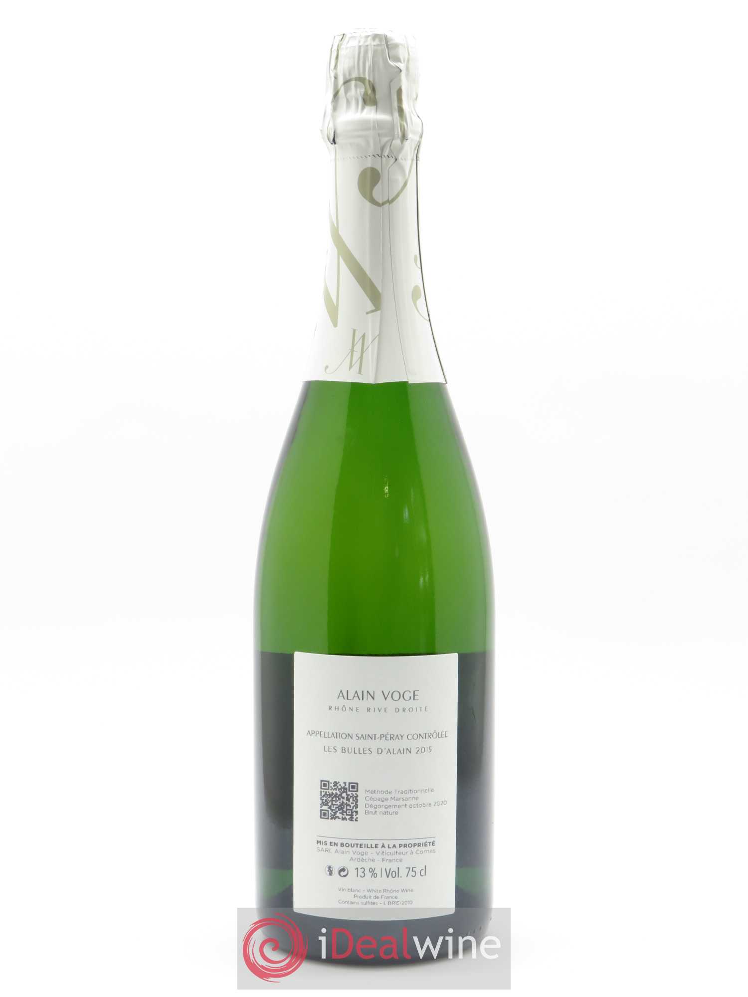 Saint-Péray Les Bulles d'Alain Alain Voge (Domaine) 2015 - Lot of 1 bottle - 1