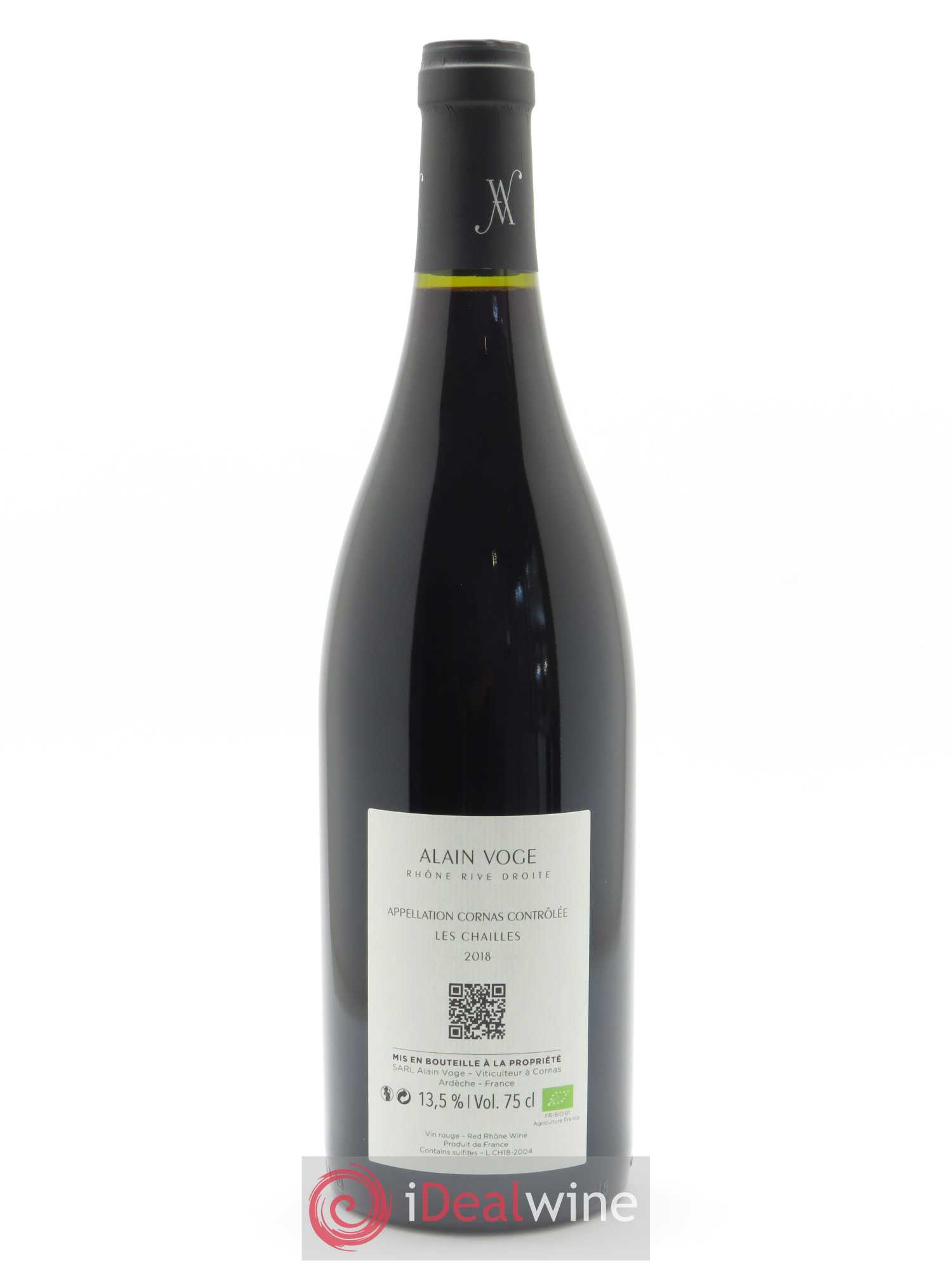 Cornas Les Chailles Alain Voge (Domaine) 2018 - Lot de 1 bouteille - 1