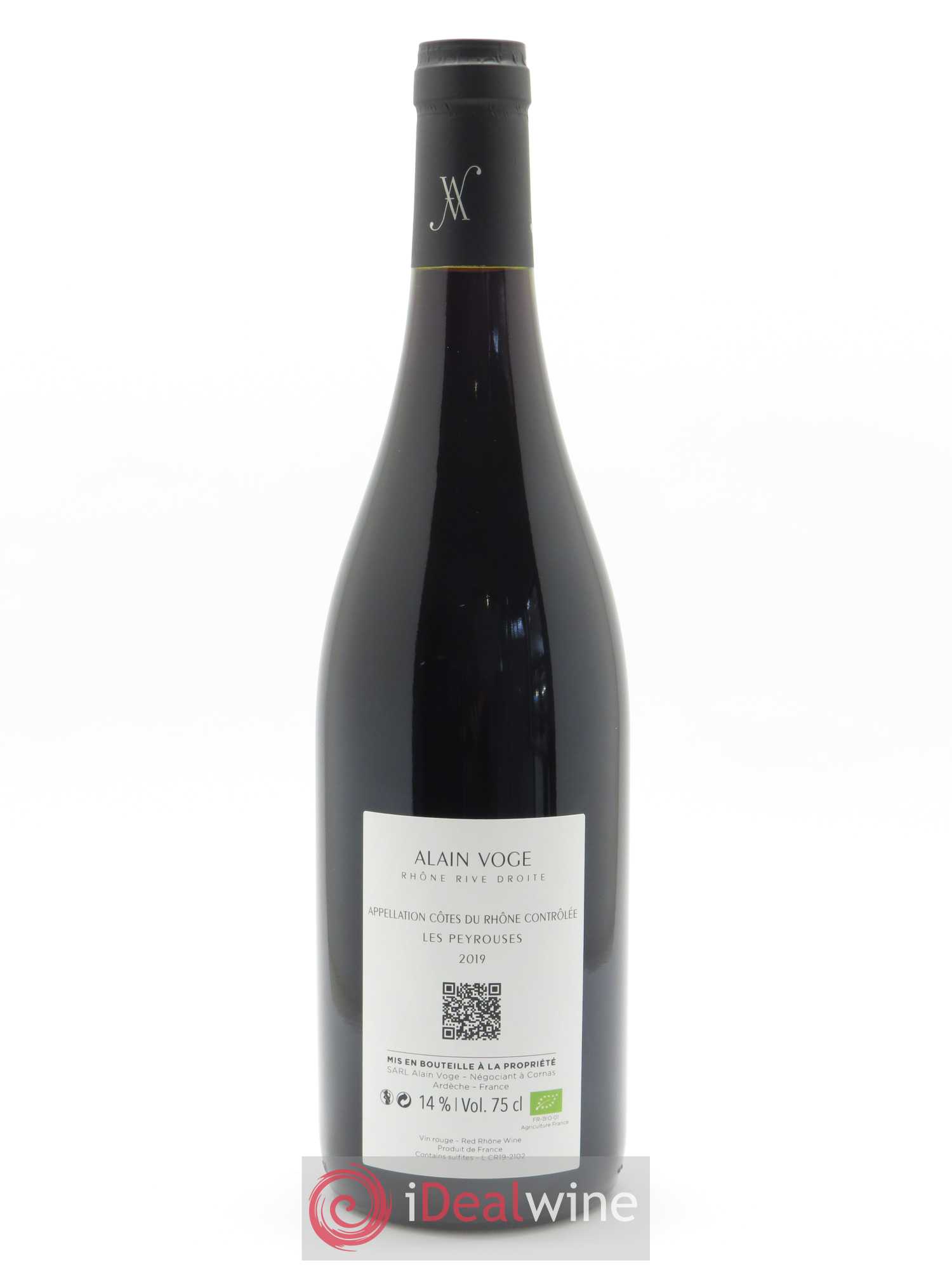 Côtes-du-Rhône Les Peyrousses Alain Voge (Domaine) 2019 - Lot of 1 bottle - 1