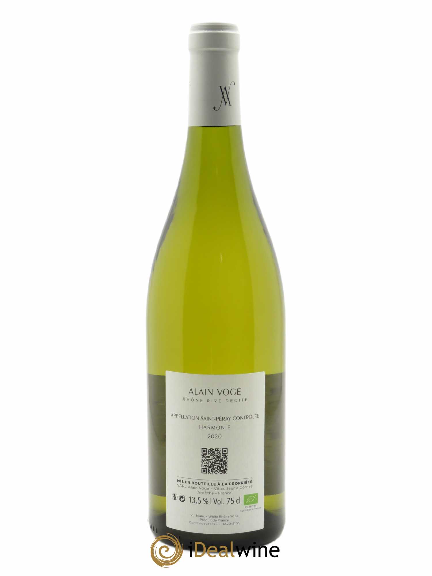 Saint-Péray Harmonie Alain Voge (Domaine) 2020 - Lot de 1 bouteille - 1
