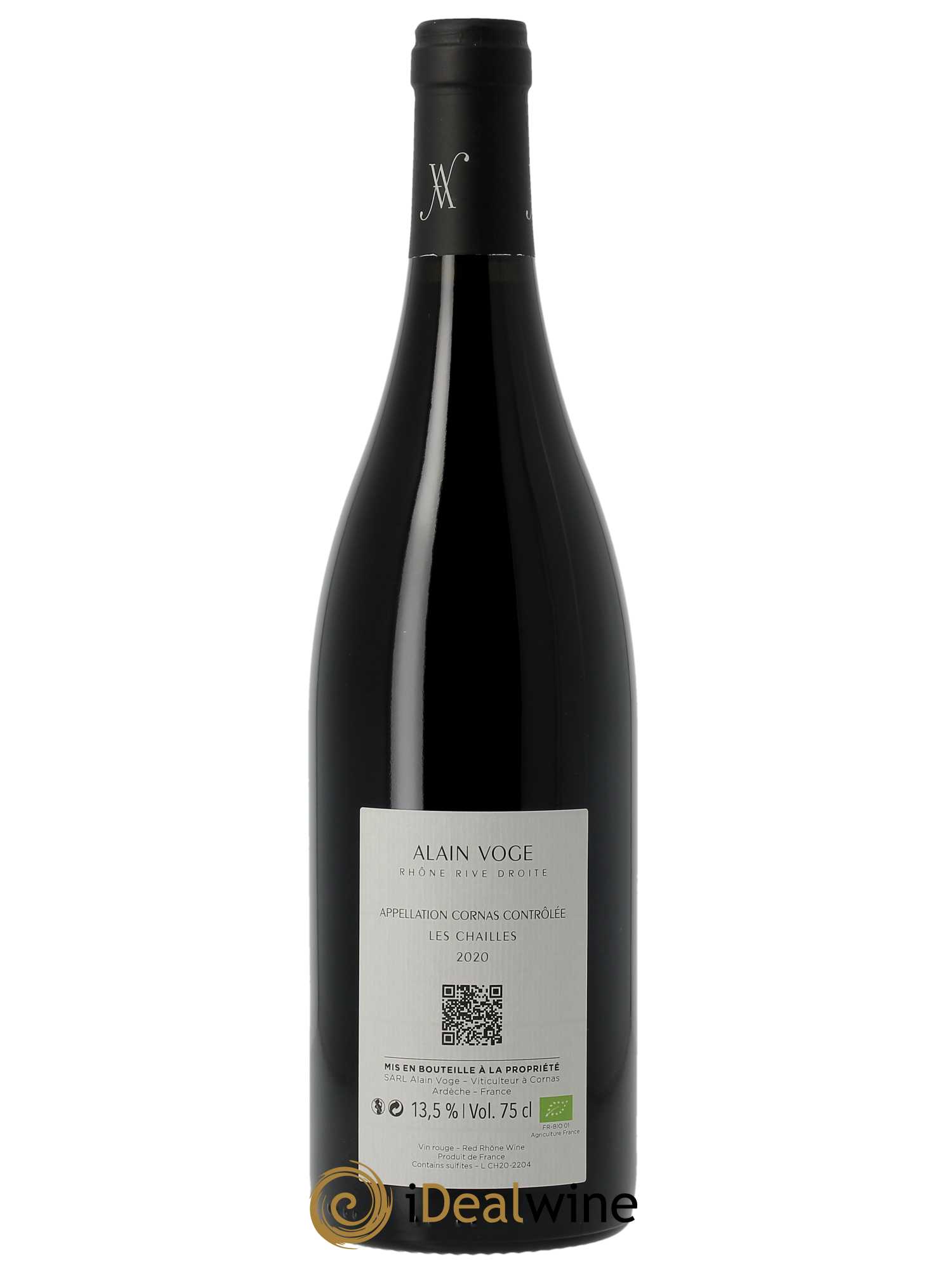 Cornas Les Chailles Alain Voge (Domaine) 2020 - Lot of 1 bottle - 1