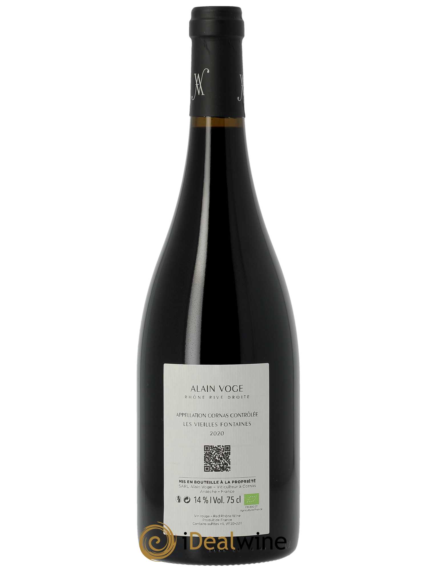 Cornas Les Vieilles Fontaines Alain Voge (Domaine) 2020 - Lot of 1 bottle - 1