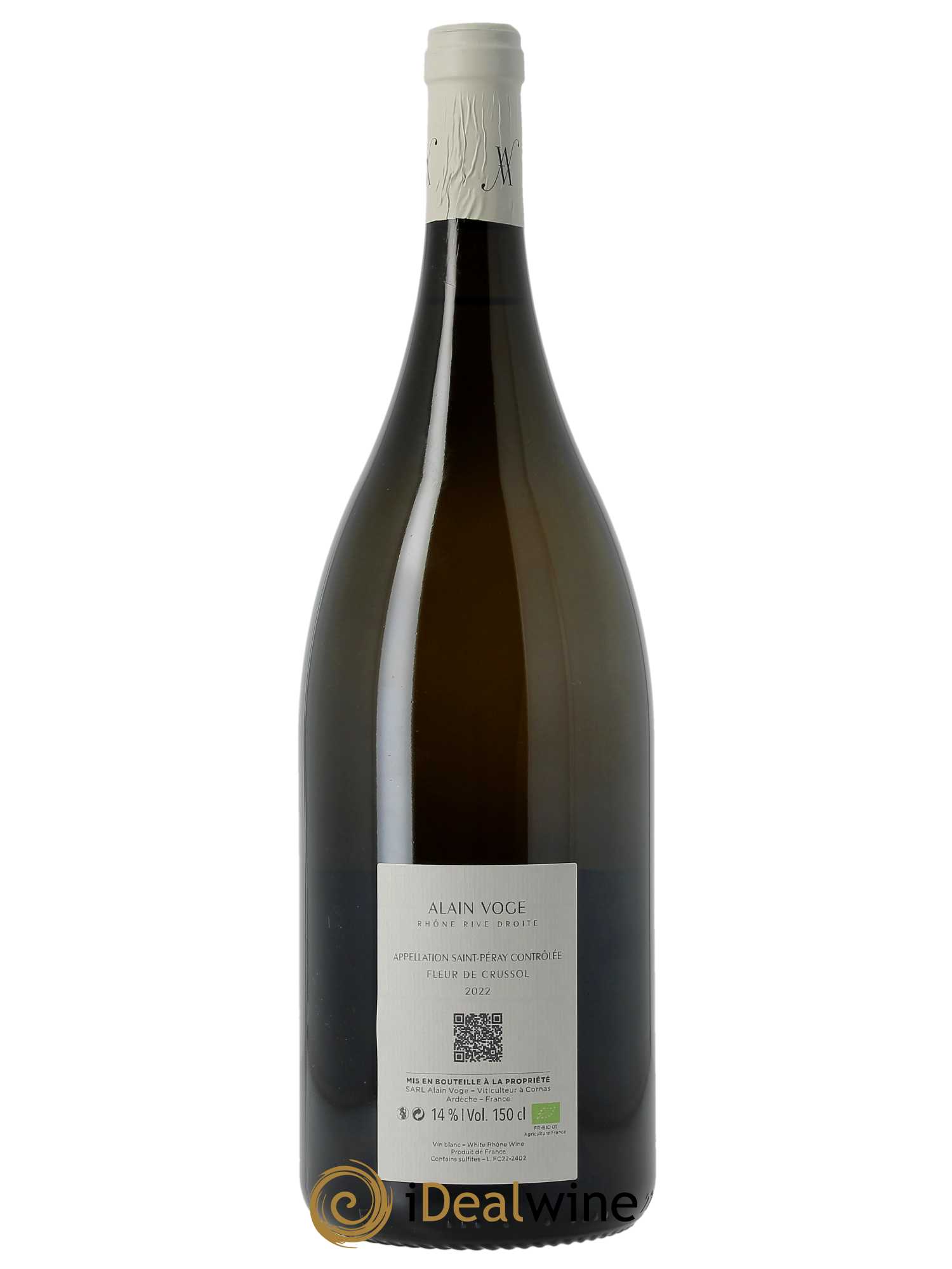 Saint-Péray Fleur de Crussol Alain Voge (Domaine) 2022 - Lot of 1 magnum - 1