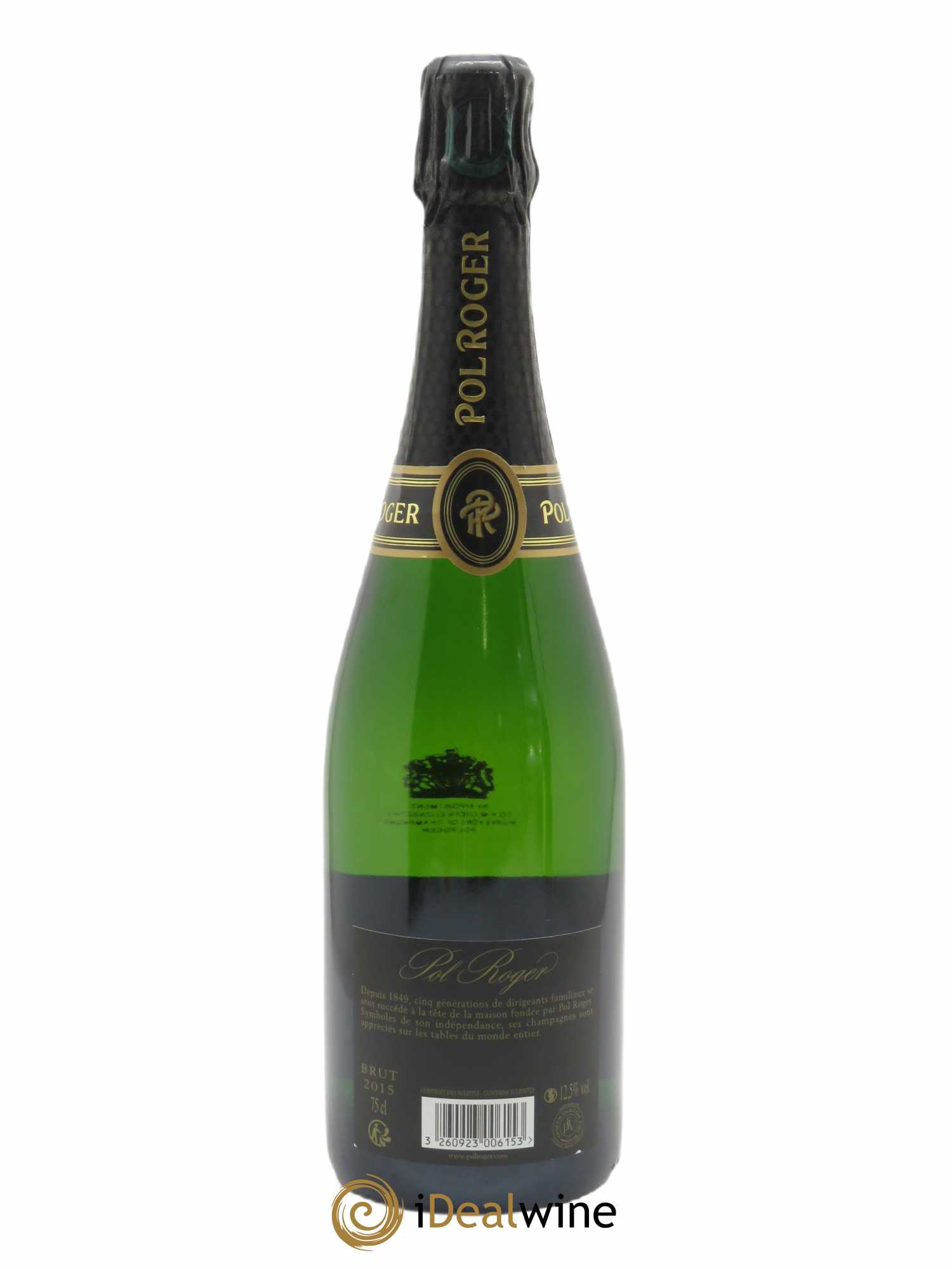 Brut Vintage Pol Roger 2015 - Lot of 1 bottle - 1
