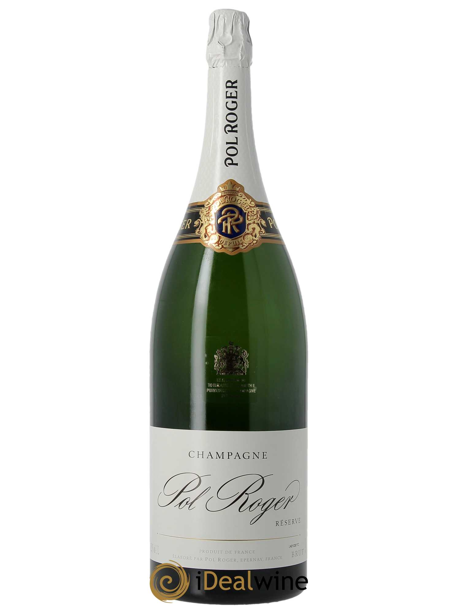 Brut Réserve Pol Roger  - Lot de 1 double magnum - 1