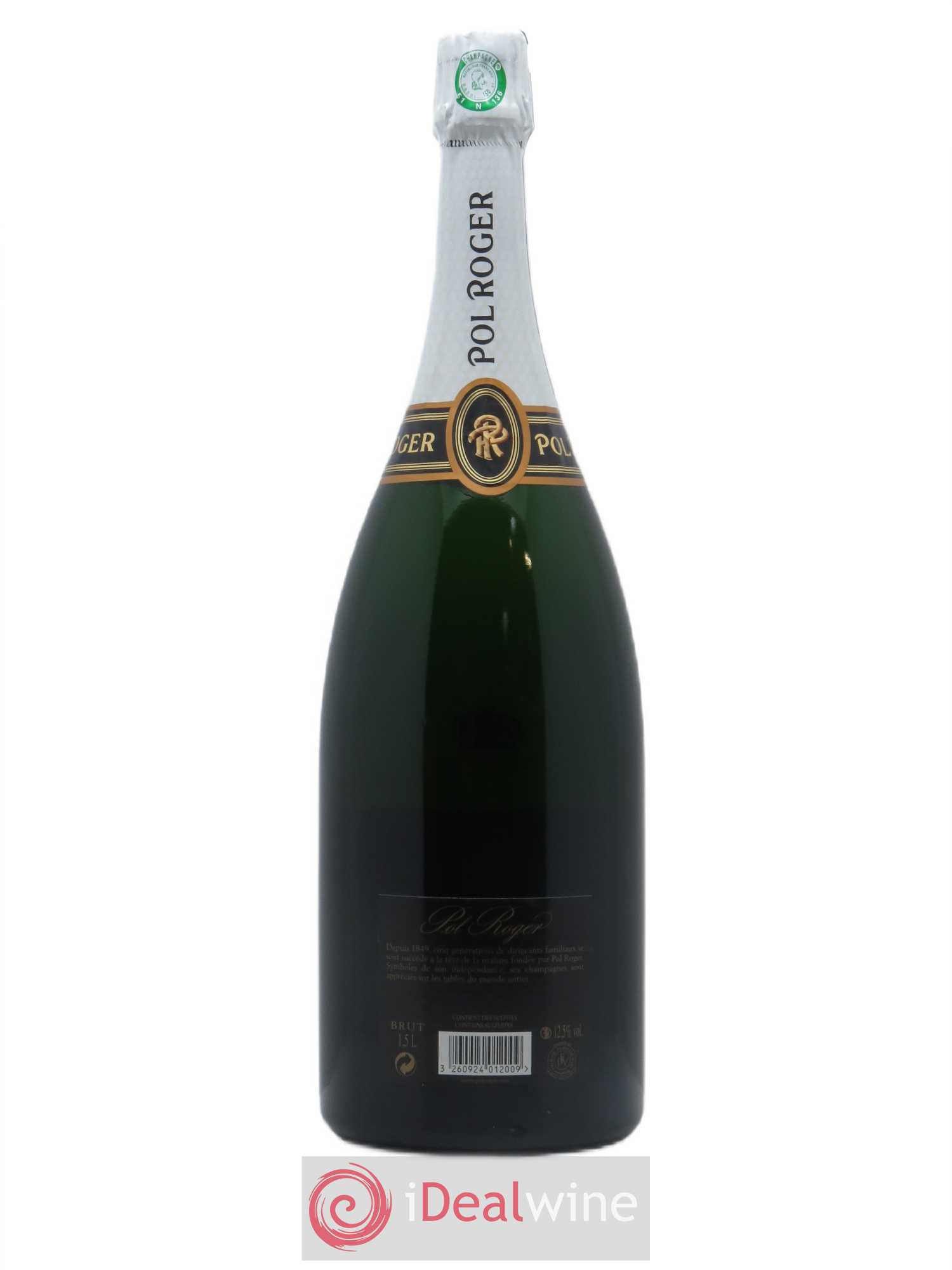 Brut Réserve Pol Roger - Lot of 1 magnum - 1