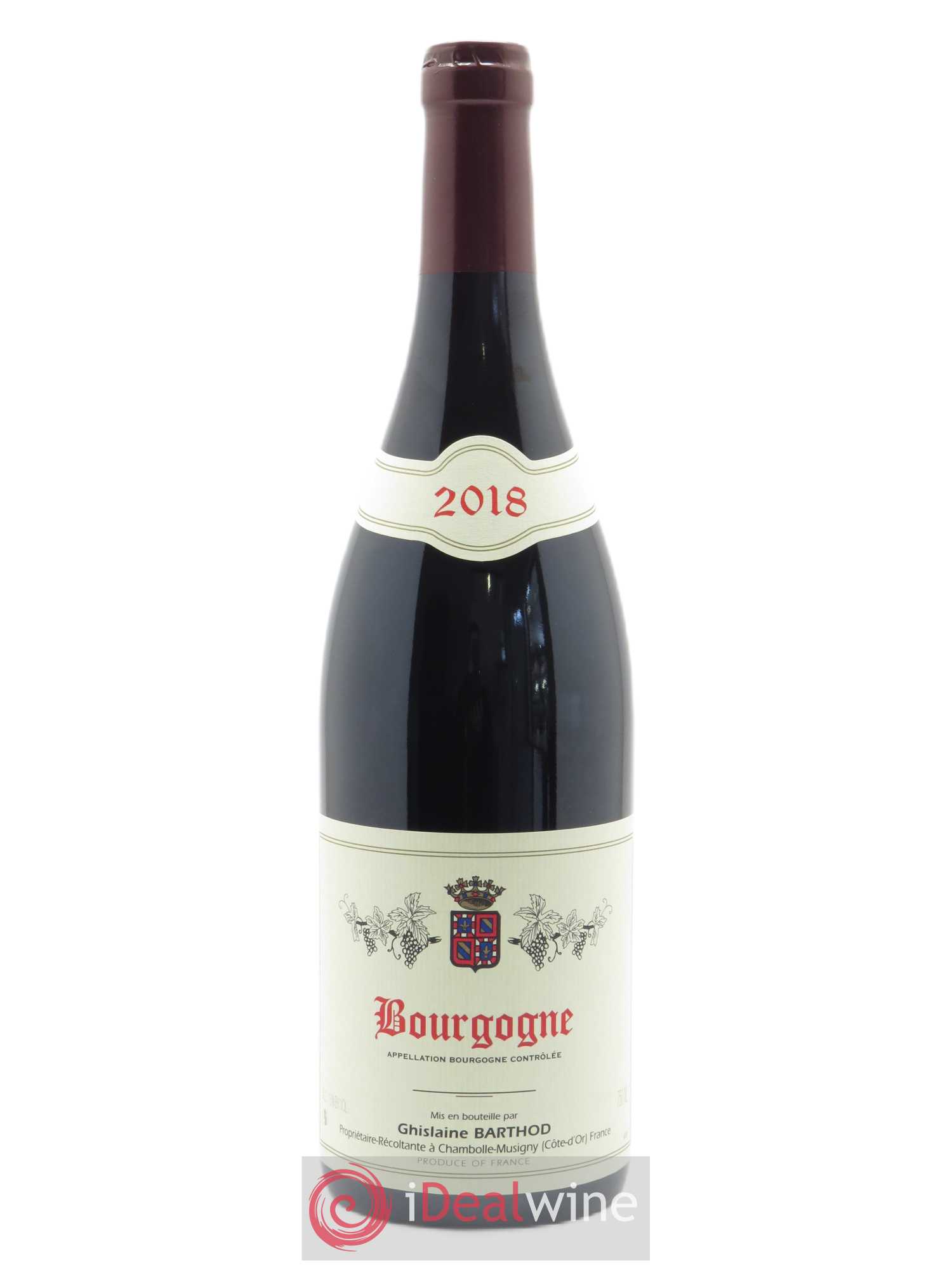 Bourgogne Ghislaine Barthod 2018 - Lot de 1 bouteille - 0