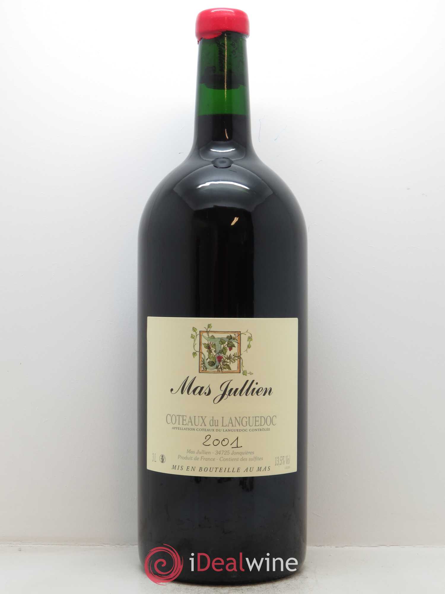 Terrasses du Larzac Mas Jullien Olivier Jullien 2001 - Lot de 1 double magnum - 0