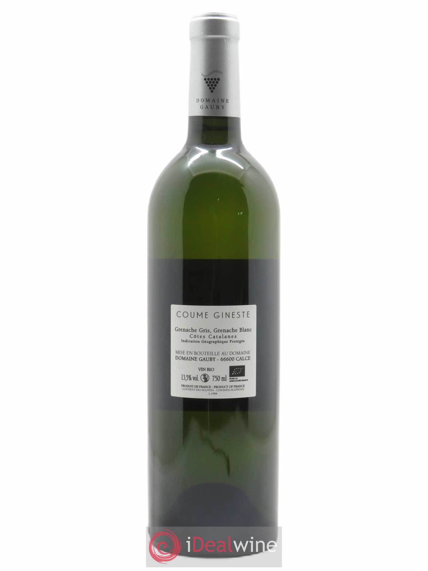 IGP Côtes Catalanes Coume Gineste Gauby (Domaine) 2019 - Lot de 1 bouteille - 1