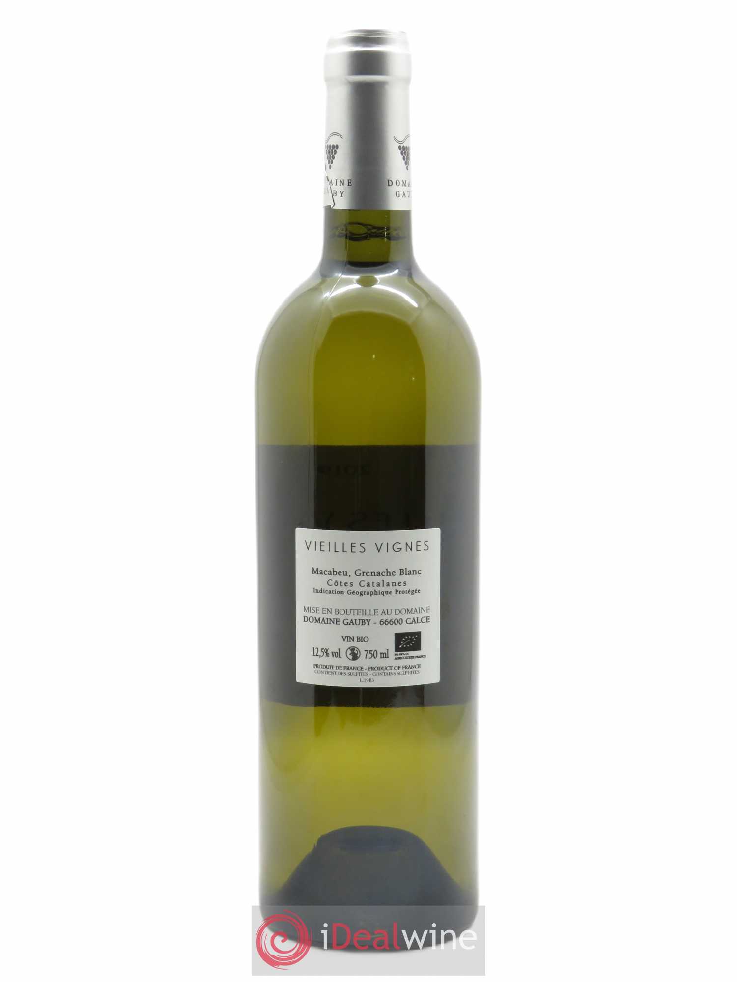 IGP Côtes Catalanes Vieilles vignes Gauby (Domaine) 2019 - Lot de 1 bouteille - 1