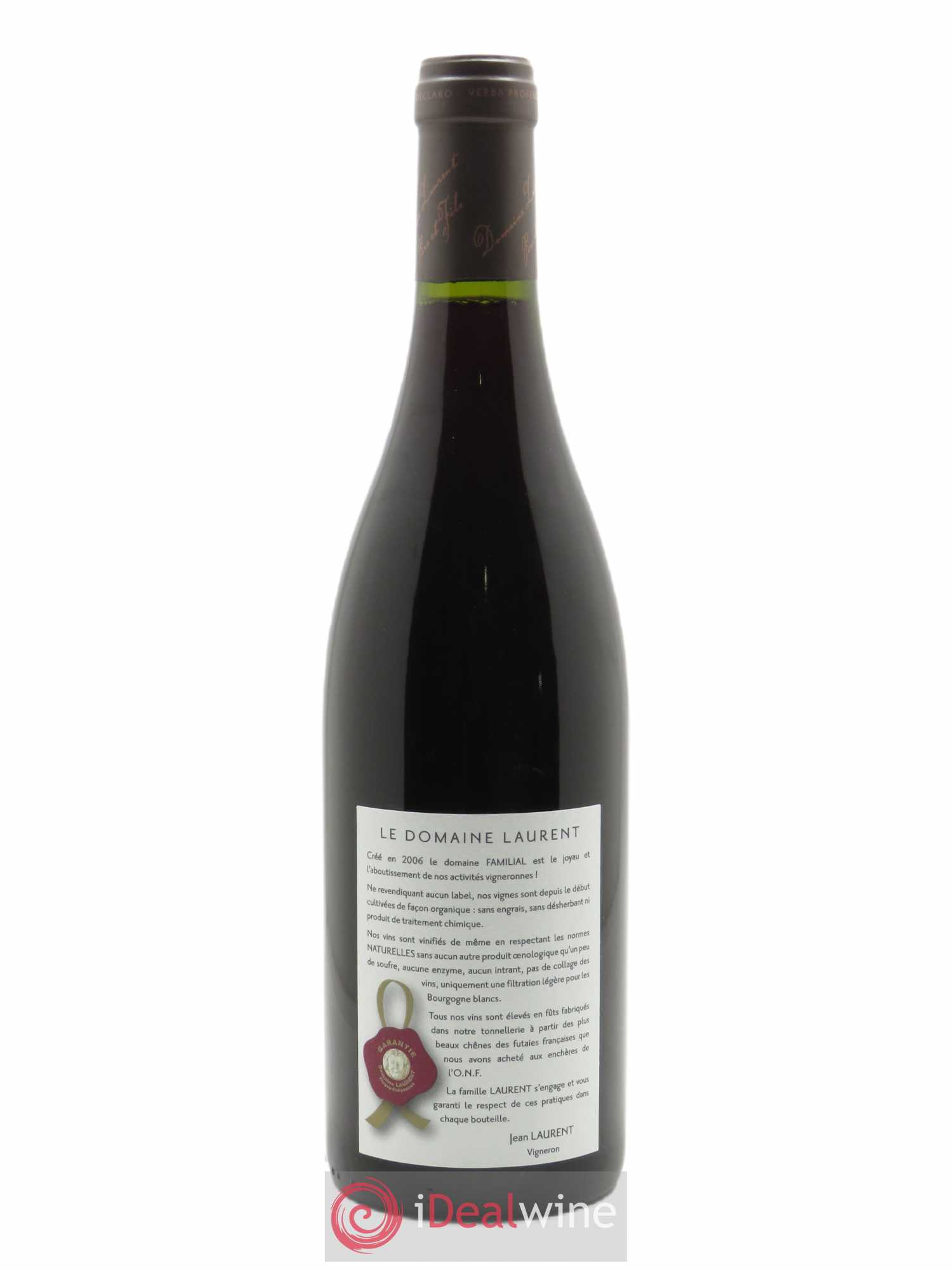 Nuits-Saint-Georges Les 4 vignes Laurent Père et Fils (Domaine) 2013 - Lot of 1 bottle - 1