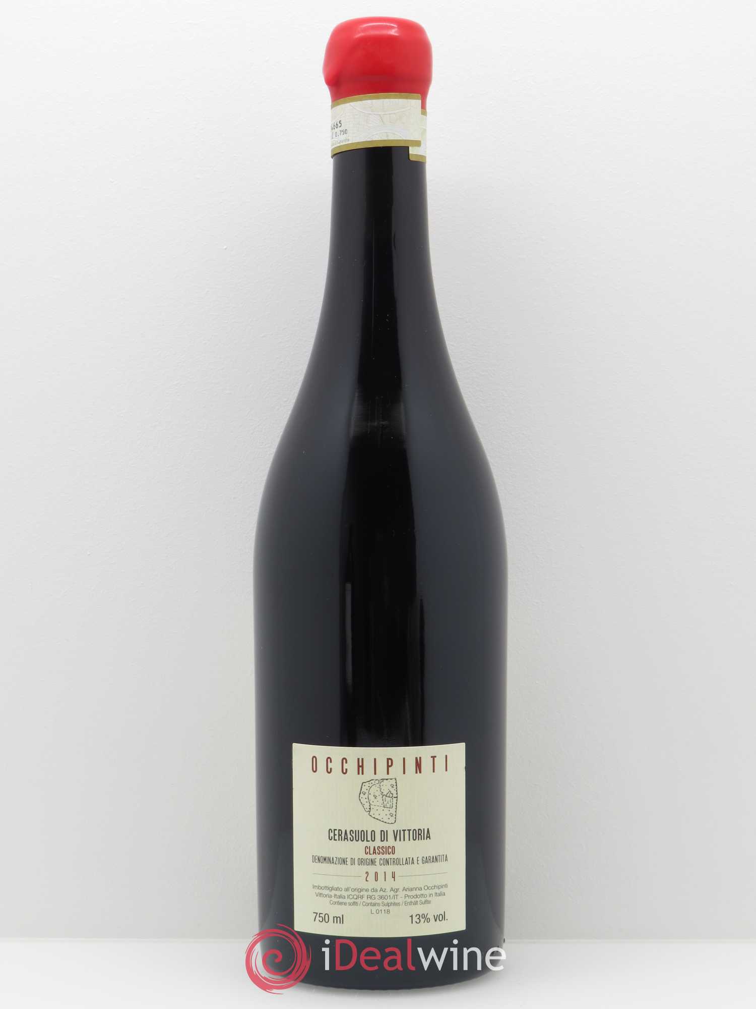 Cerasuolo di Vittoria Classico DOCG Grotte Alte Azienda Agricola Arianna Occhipinti 2014 - Lot de 1 bouteille - 1