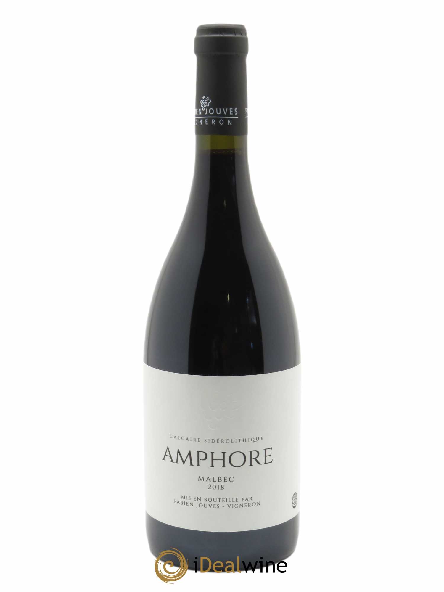 Cahors Mas Del Périé Amphore Fabien Jouves 2018 - Lot de 1 bouteille - 0