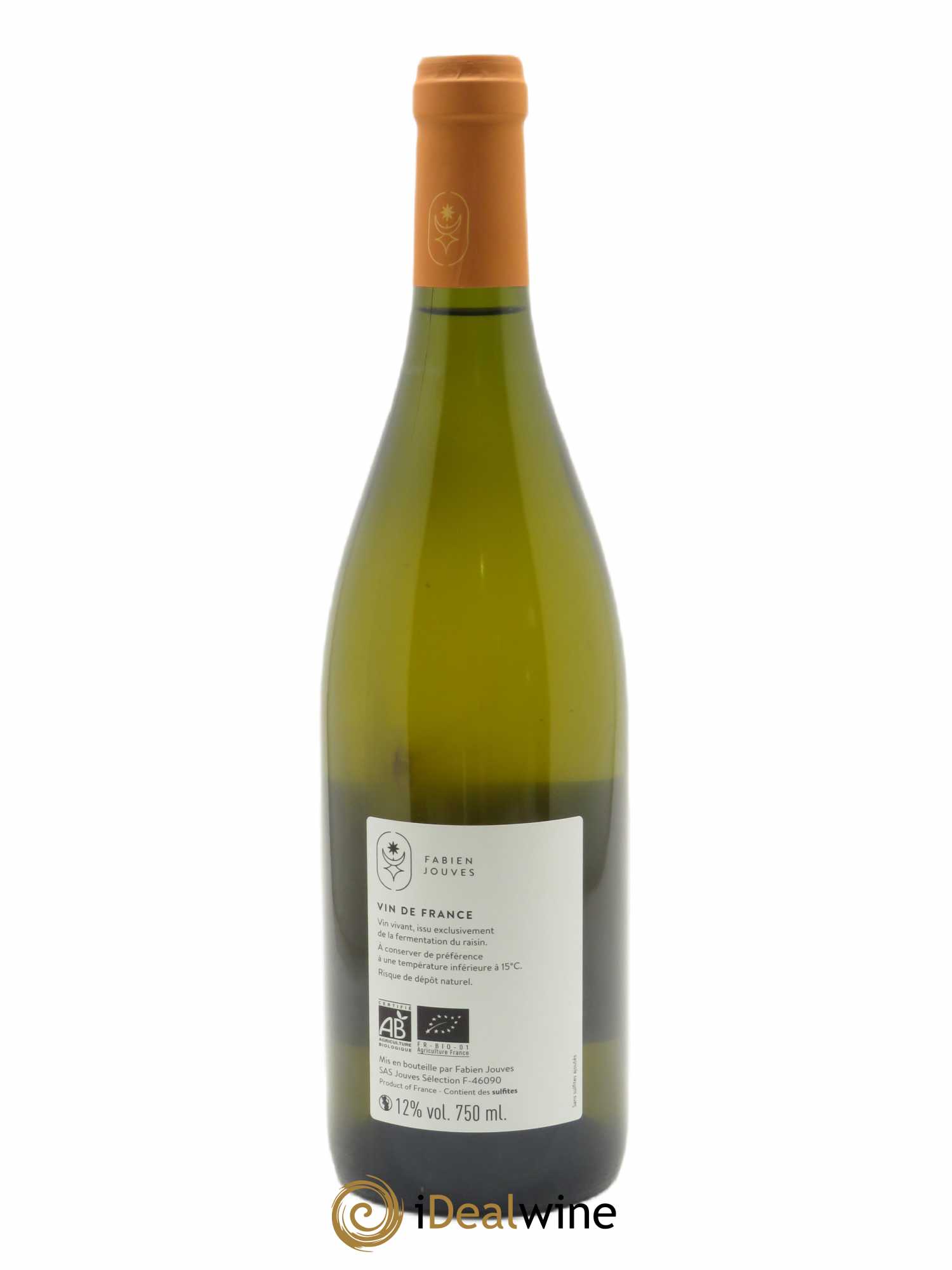 Vin de France Mas Del Périé Les Agudes Fabien Jouves 2021 - Lot de 1 bouteille - 1