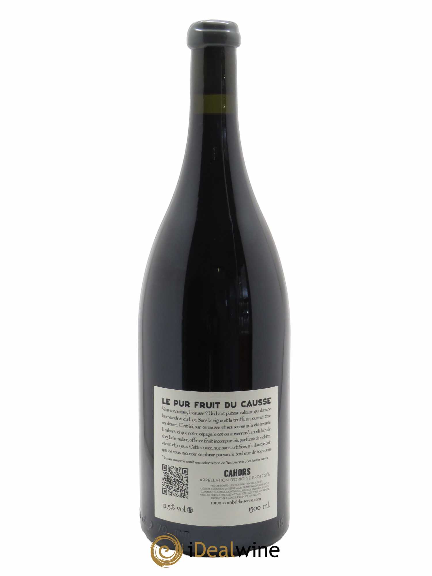 Cahors Le Pur Fruit du Causse Château Combel La Serre 2020 - Lot de 1 magnum - 1
