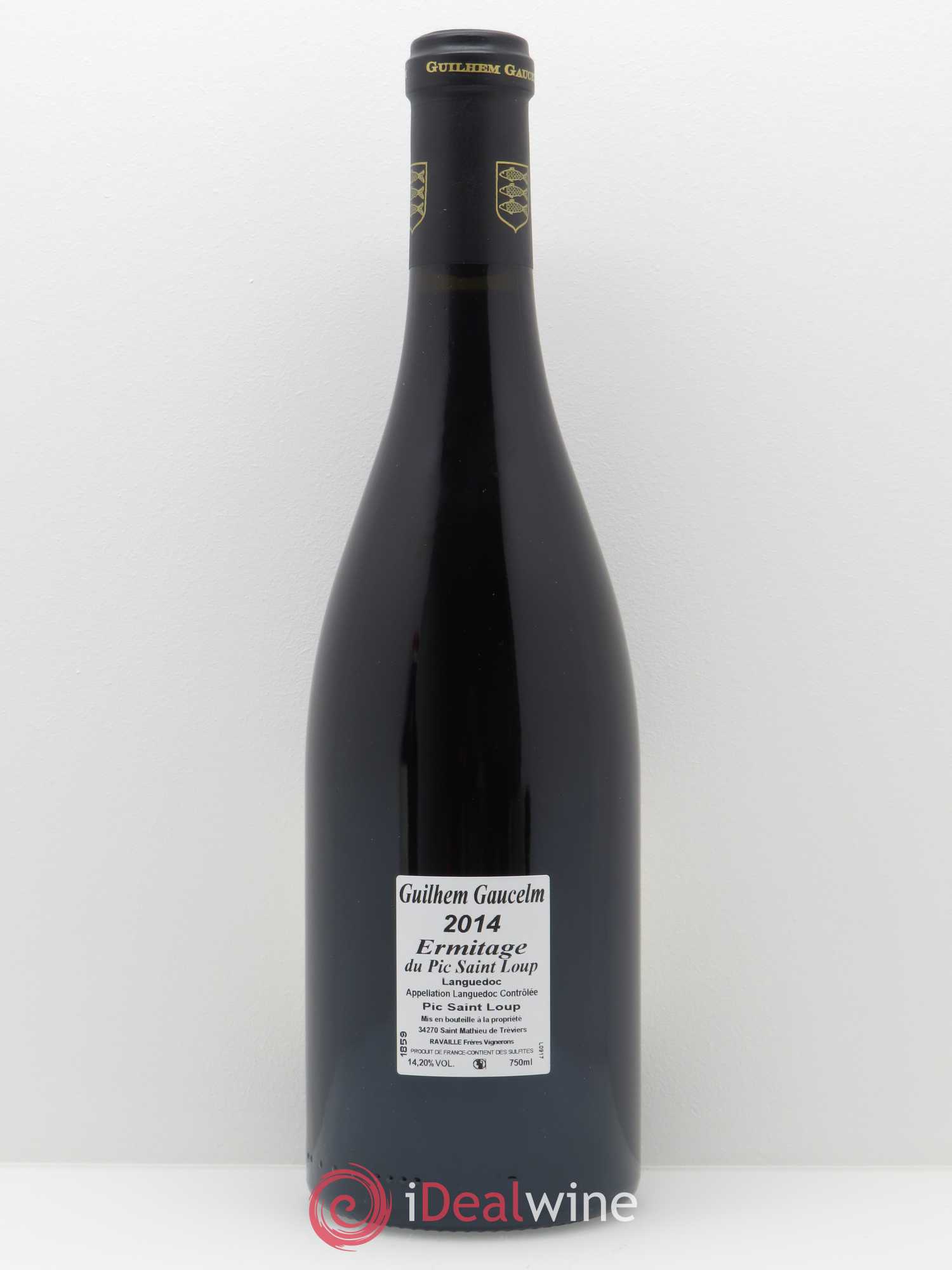 Pic Saint-Loup Héritage du Pic Saint-Loup (anciennement Ermitage) Guilhem Gaucelm 2014 - Lot de 1 bouteille - 1