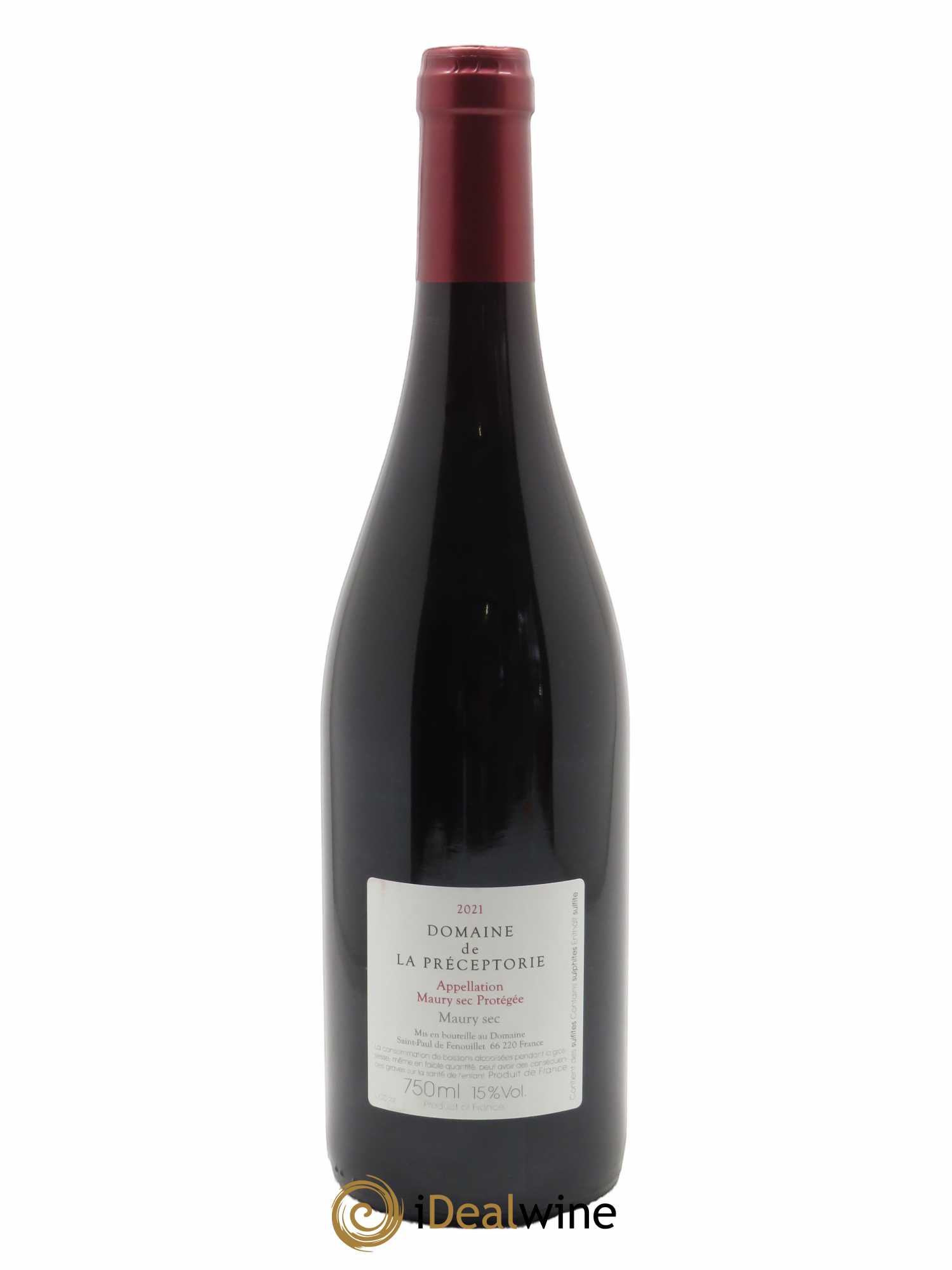 Maury Sec Copain Comme Cochon La Préceptorie 2021 - Lotto di 1 bottiglia - 1