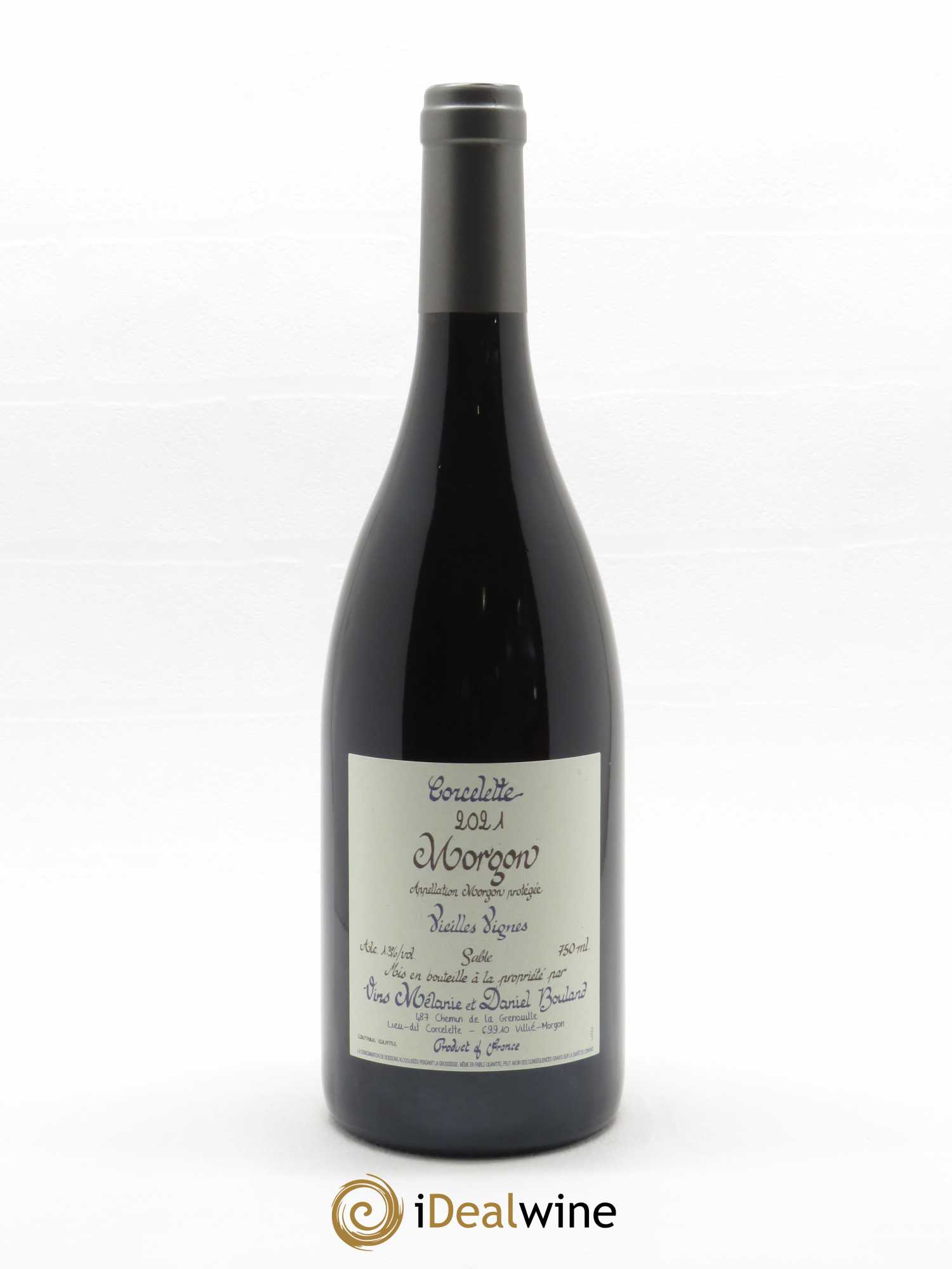 Morgon Corcelette Vieilles Vignes Sables Daniel Bouland (Domaine) 2021 - Lot de 1 bouteille - 0