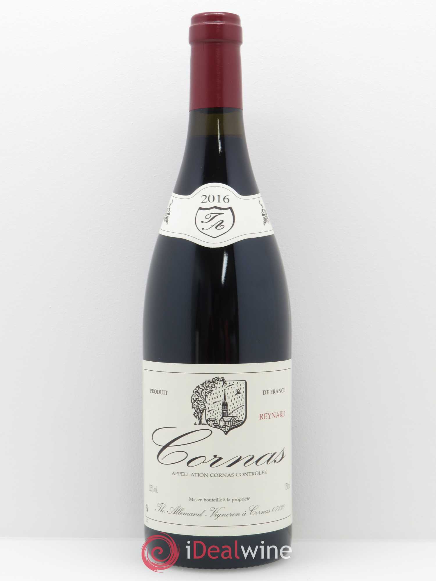 Cornas Reynard Thierry Allemand 2016 - Lot de 1 bouteille - 0