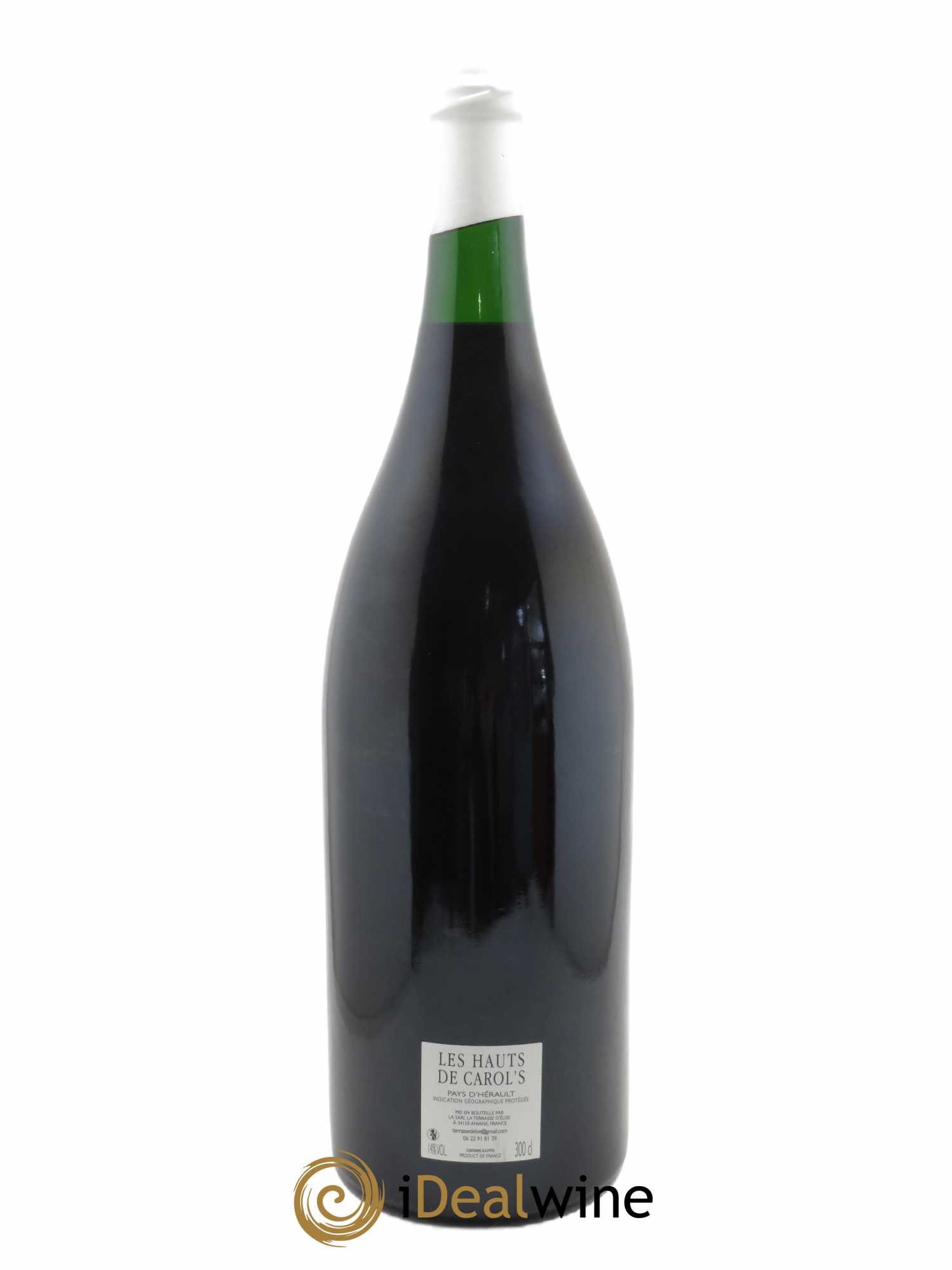 Pays d'Hérault Les Hauts de Carol's Terrasse d'Elise (Domaine de la) 2019 - Lot de 1 double magnum - 2