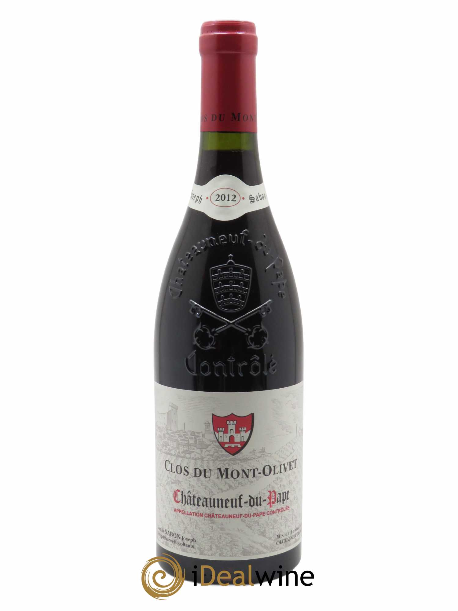 Châteauneuf-du-Pape Clos du Mont-Olivet 2012 - Lot of 1 bottle - 0