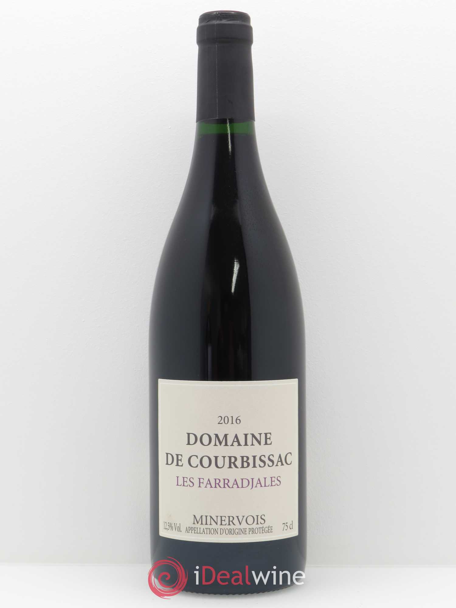 Minervois Farradjales Courbissac (Domaine de) 2016 - Lot de 1 bouteille - 0