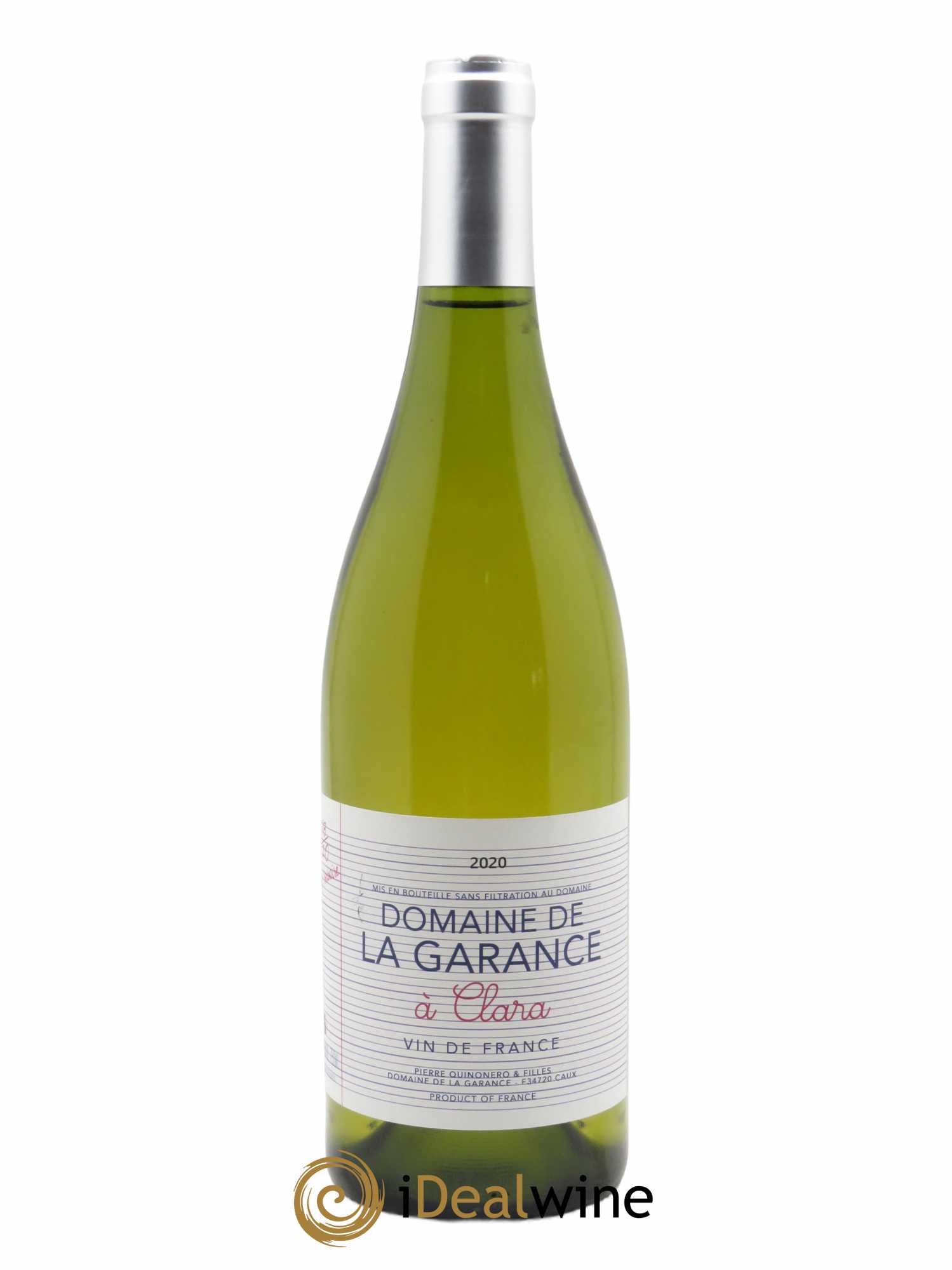 Vin de France de La Garance (Domaine) A Clara 2020 - Lot de 1 bouteille - 0