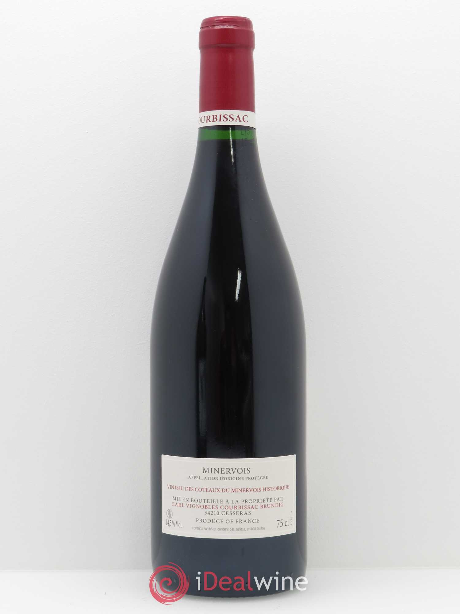 Minervois Roc de Suzadou Courbissac (Domaine de) 2014 - Lot de 1 bouteille - 1