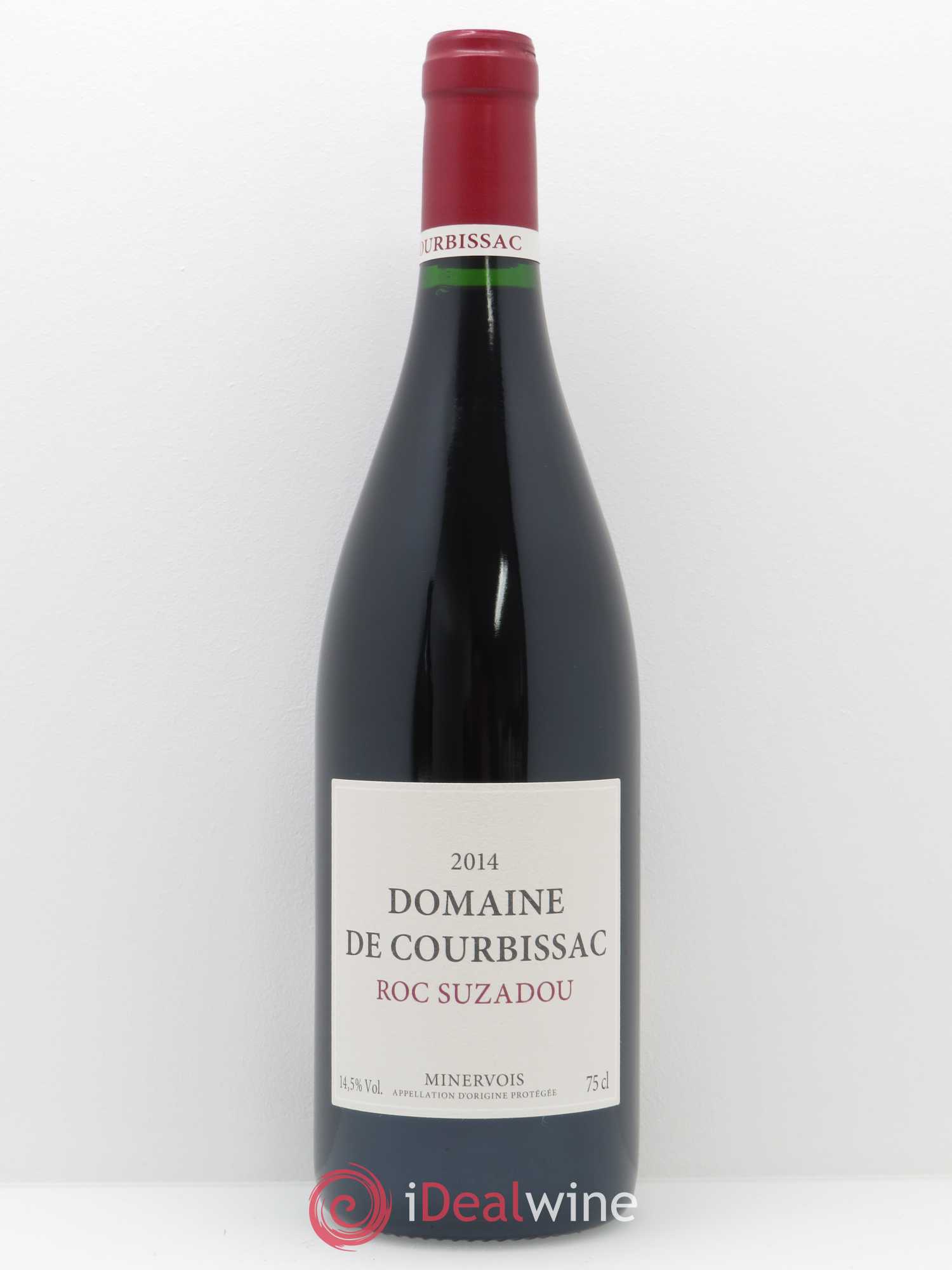 Minervois Roc de Suzadou Courbissac (Domaine de) 2014 - Lot de 1 bouteille - 0