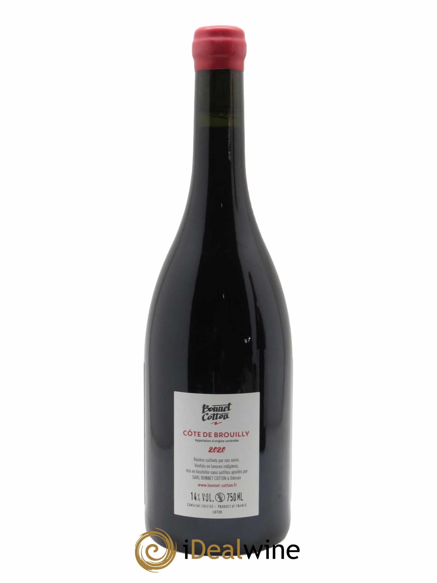 Côte de Brouilly Bonnet-Cotton (Domaine) 2020 - Lot de 1 bouteille - 1