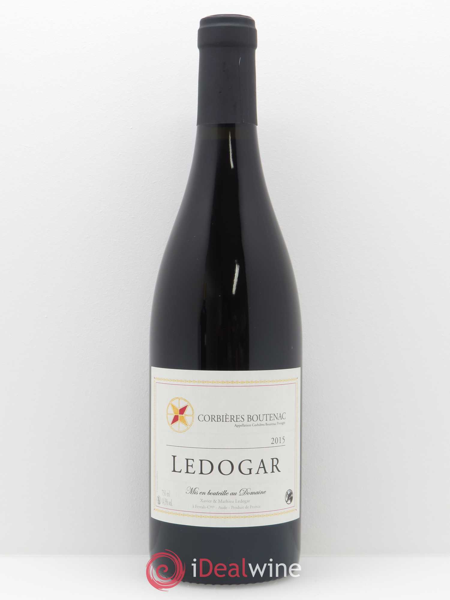 Corbières Boutenac Domaine Ledogar Lédogar Xavier et Mathieu Ledogar 2015 - Lot de 1 bouteille - 0