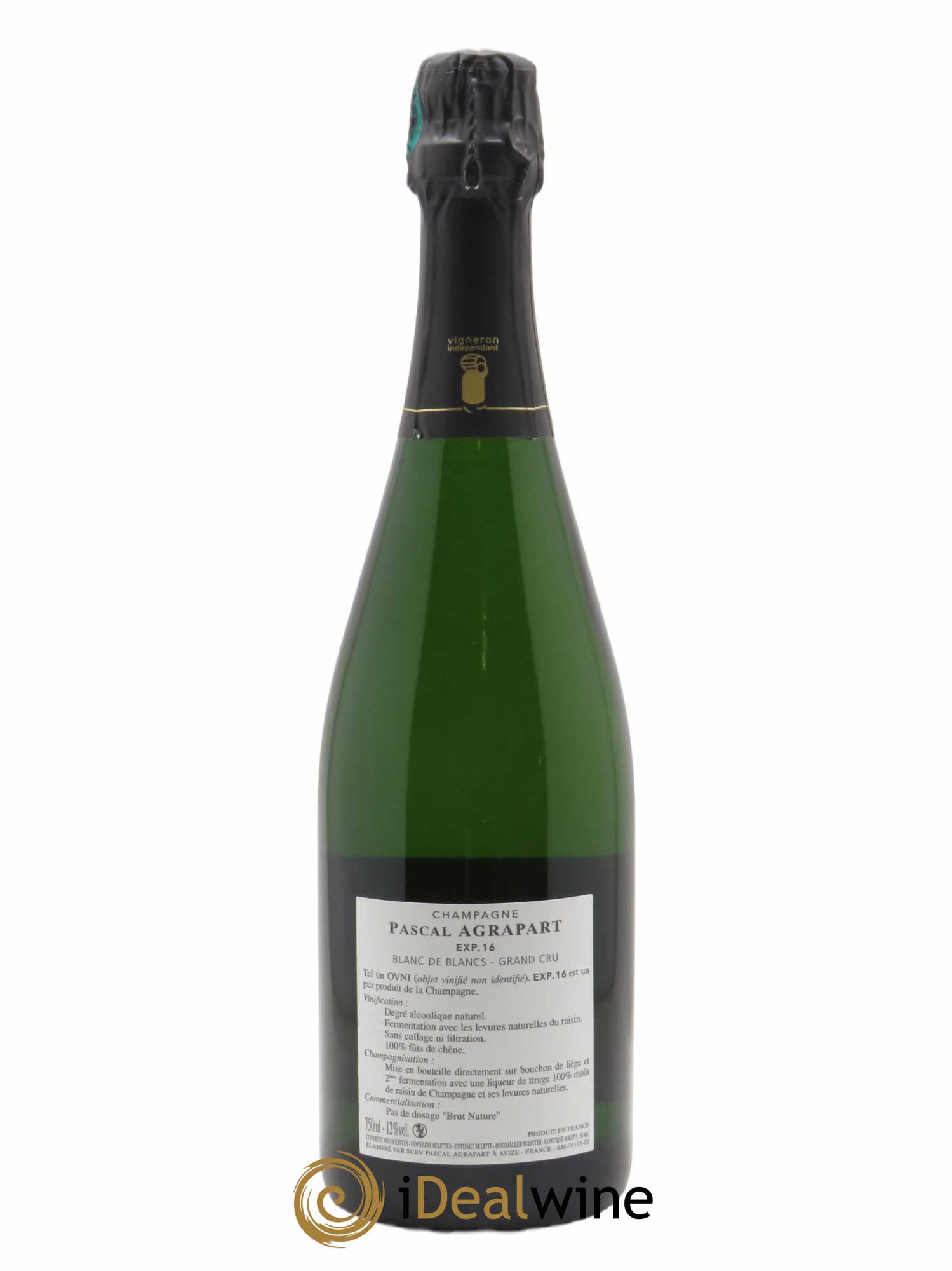 Expérience 16 Brut Nature Pascal Agrapart - Lot de 1 bouteille - 1