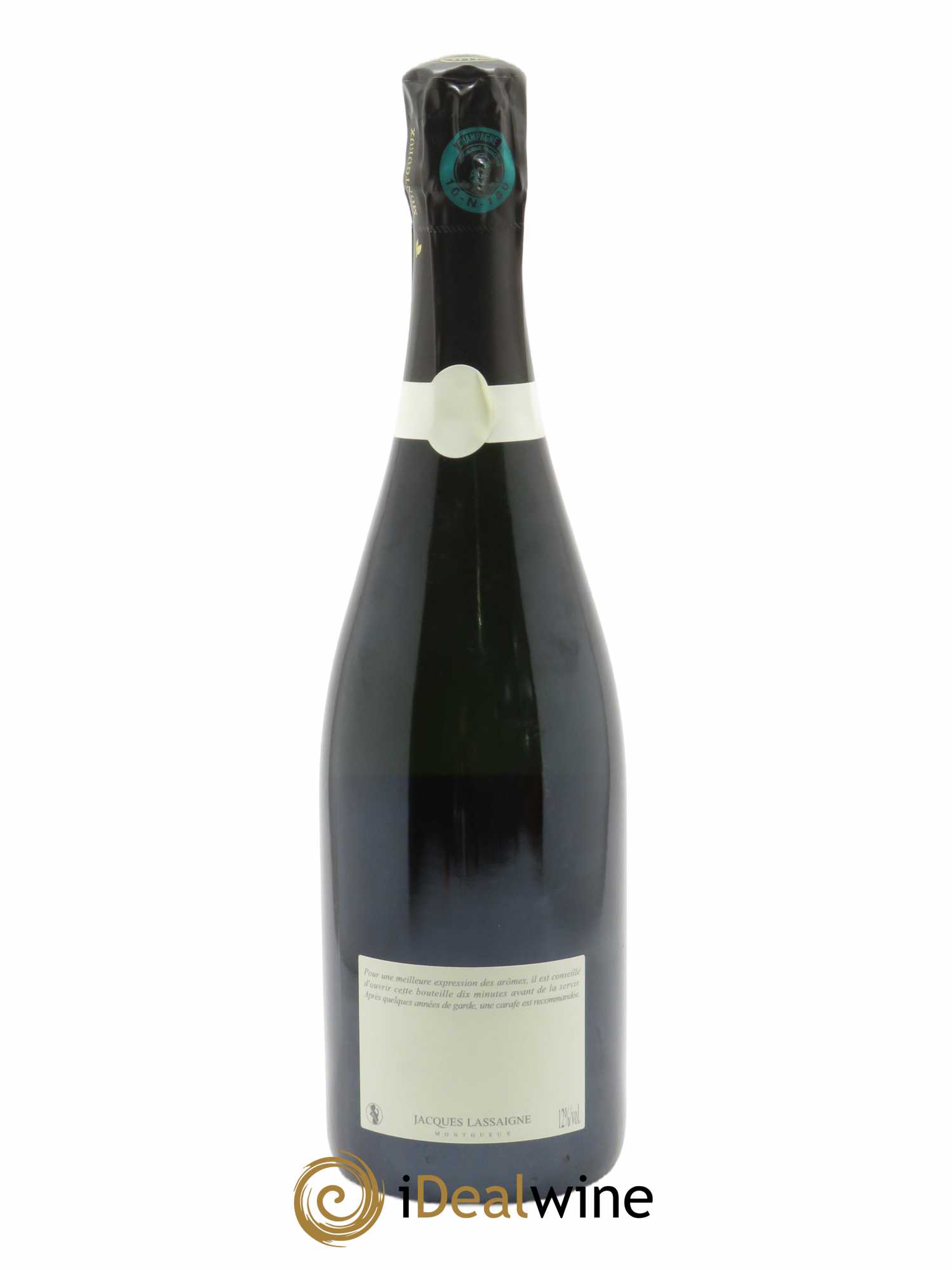 Blanc de Blancs millésimé Brut Nature Jacques Lassaigne 2013 - Lotto di 1 bottiglia - 1