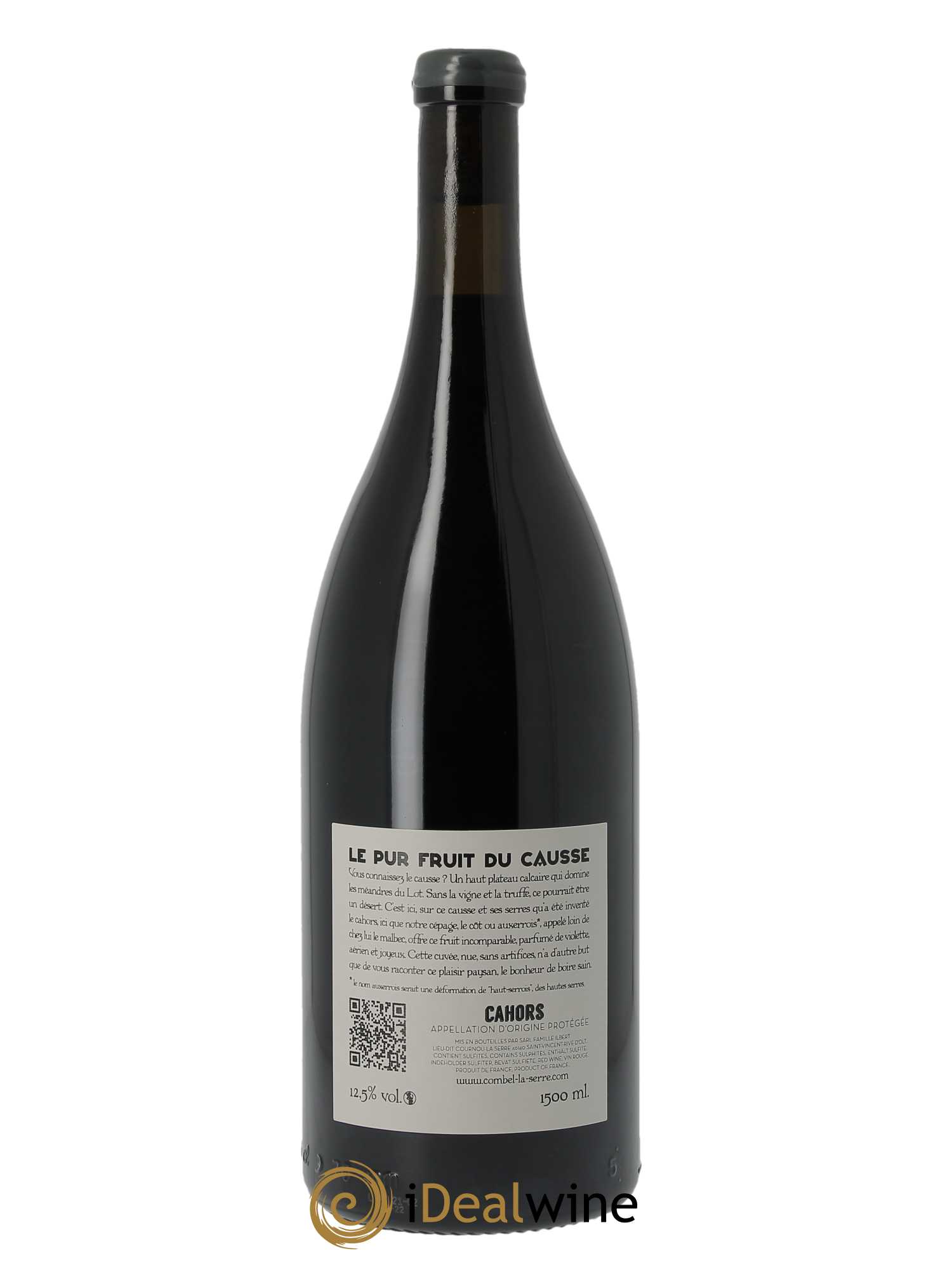 Cahors  Le Pur Fruit du Causse Château Combel La Serre 2021 - Lot de 1 magnum - 1