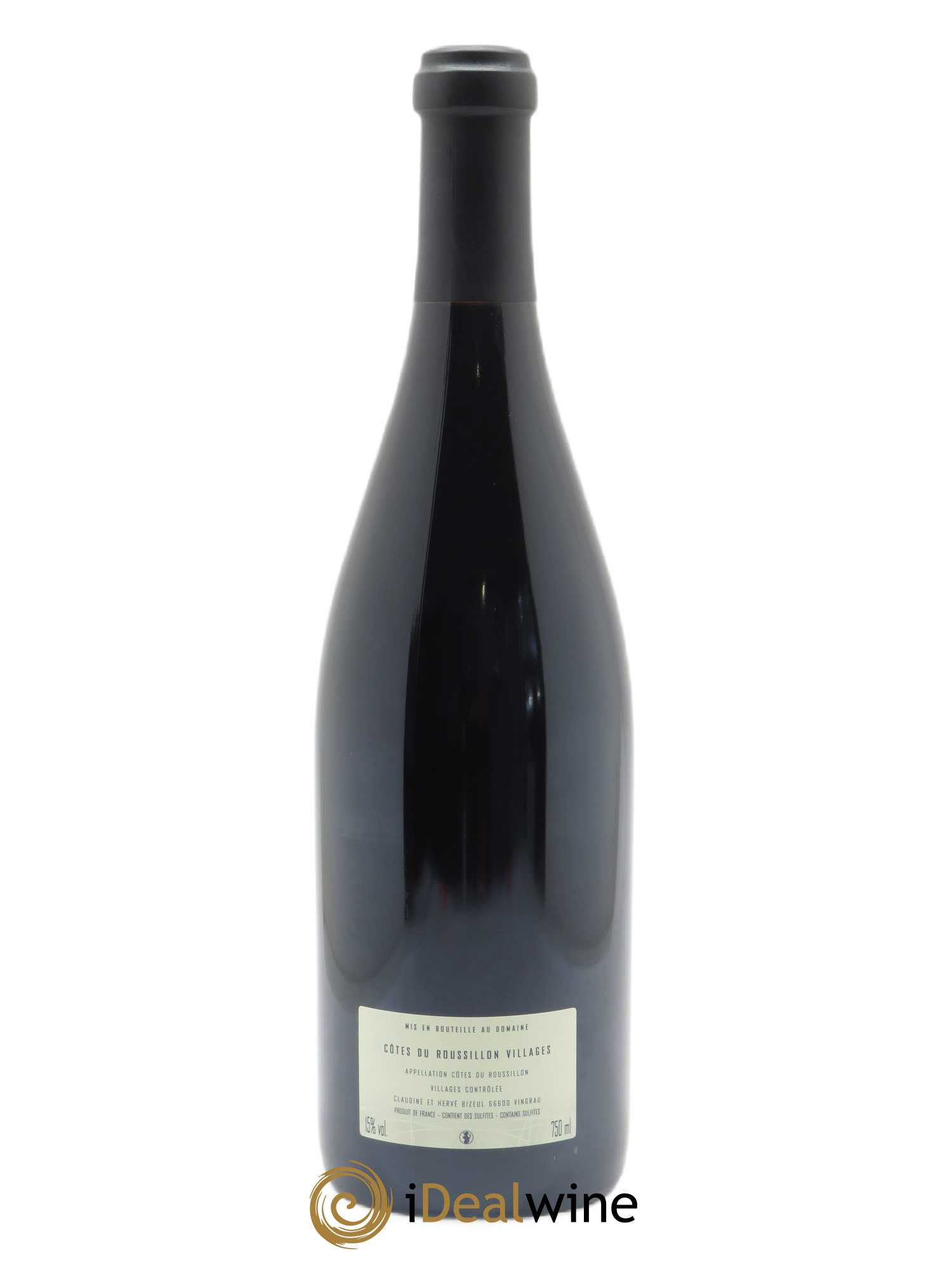 Côtes du Roussillon Villages Clos des Fées La Petite Sibérie Hervé Bizeul 2017 - Lot de 1 bouteille - 1