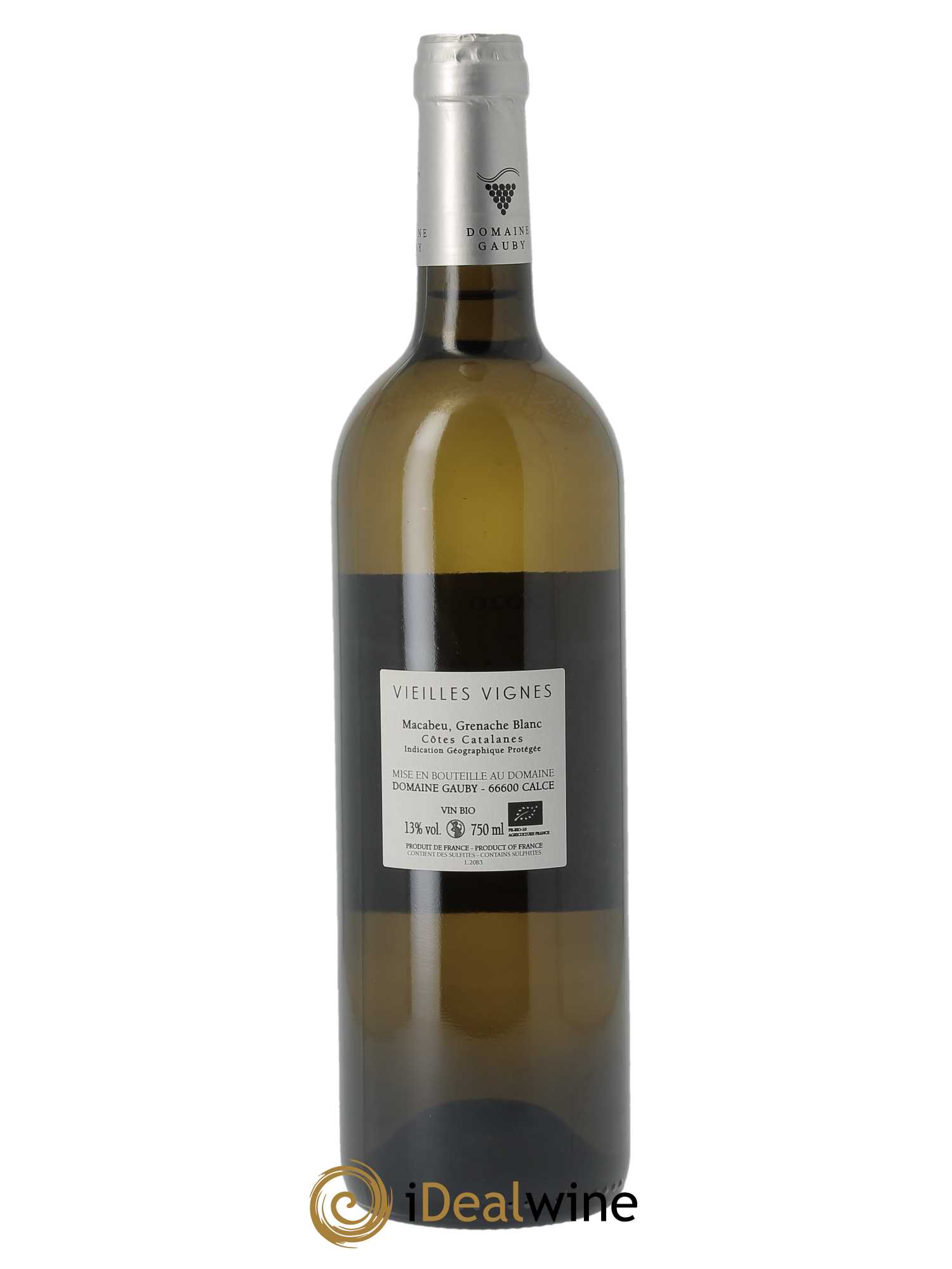 Côtes Catalanes Vieilles vignes Gauby (Domaine) 2020 - Lot de 1 bouteille - 1