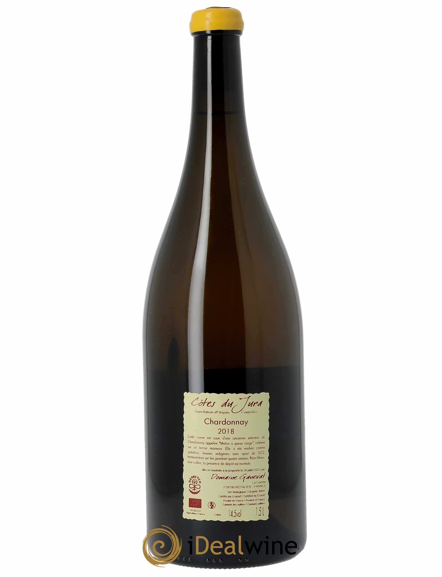 Côtes du Jura Cuvée Marguerite Jean-François Ganevat (Domaine) 2018 - Lot de 1 magnum - 1