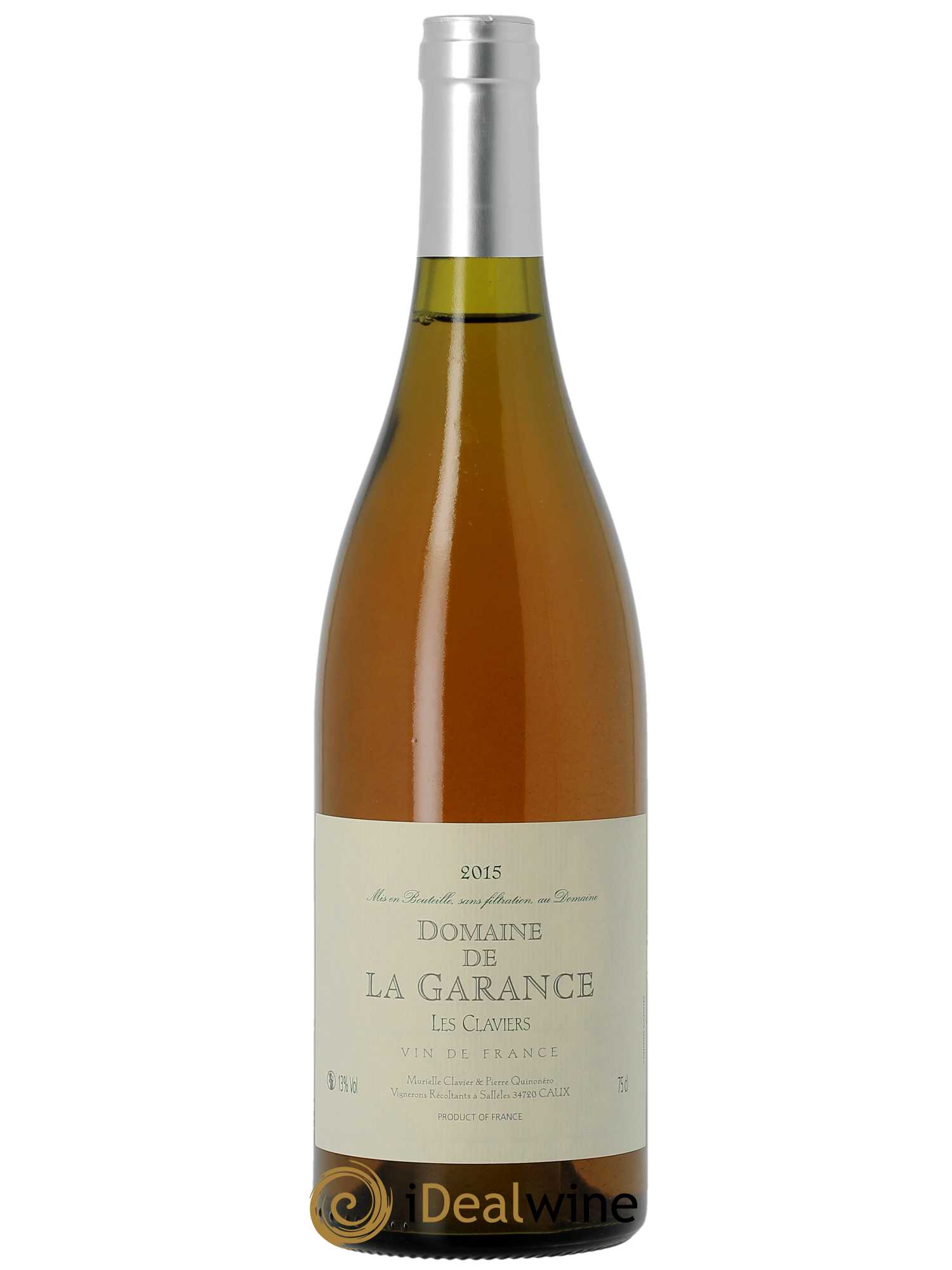 Vin de France de La Garance (Domaine) Les Claviers 2015 - Lot of 1 bottle - 0