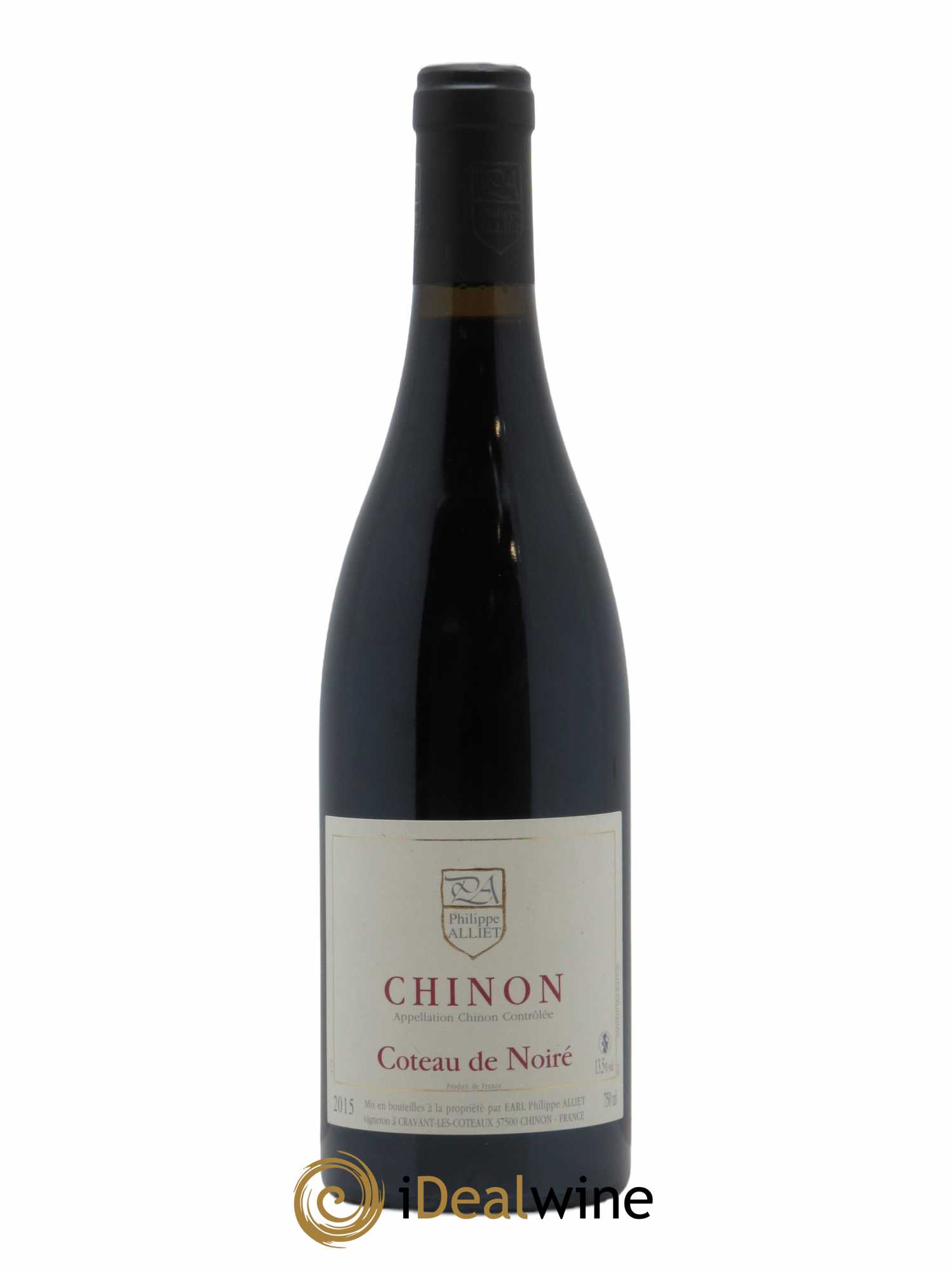 Chinon Coteau de Noiré Philippe Alliet 2015 - Lot de 1 bouteille - 0