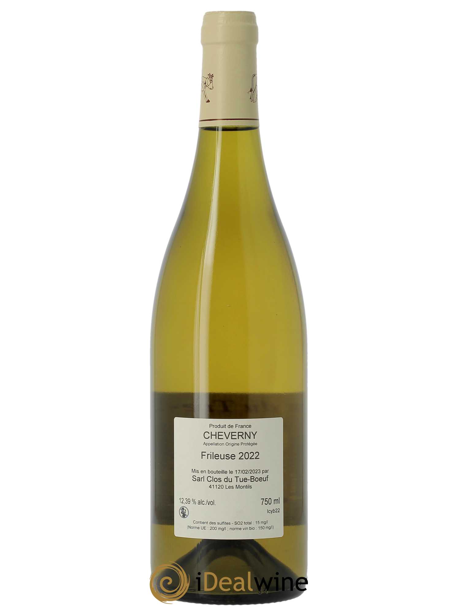 Cheverny Frileuse Clos du Tue-Boeuf 2022 - Lot of 1 bottle - 1