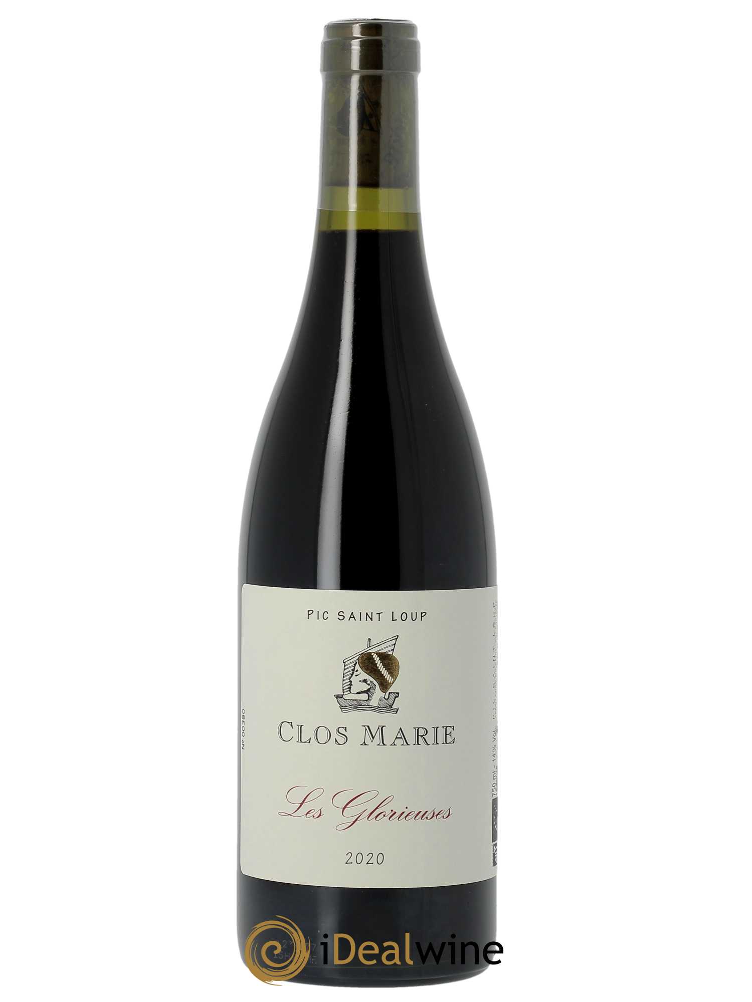 Coteaux du Languedoc Pic Saint-Loup Clos Marie Les Glorieuses Christophe Peyrus et Françoise Julien 2020 - Lot of 1 bottle - 0