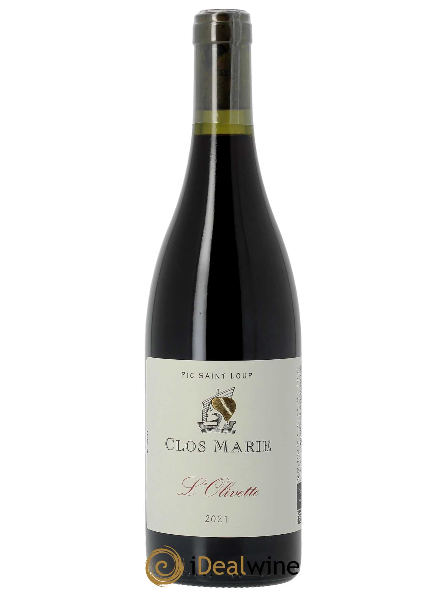 Pic Saint-Loup Clos Marie Olivette Christophe Peyrus et Françoise Julien 2021 - Lot de 1 bouteille - 0